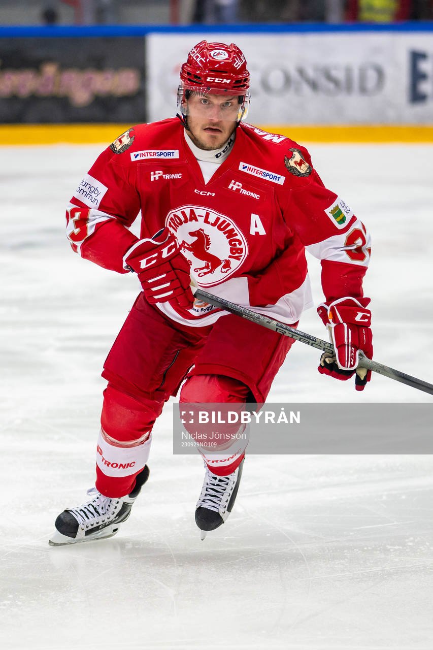 Troja/Ljungbys Daniel Karlsson Thörnros