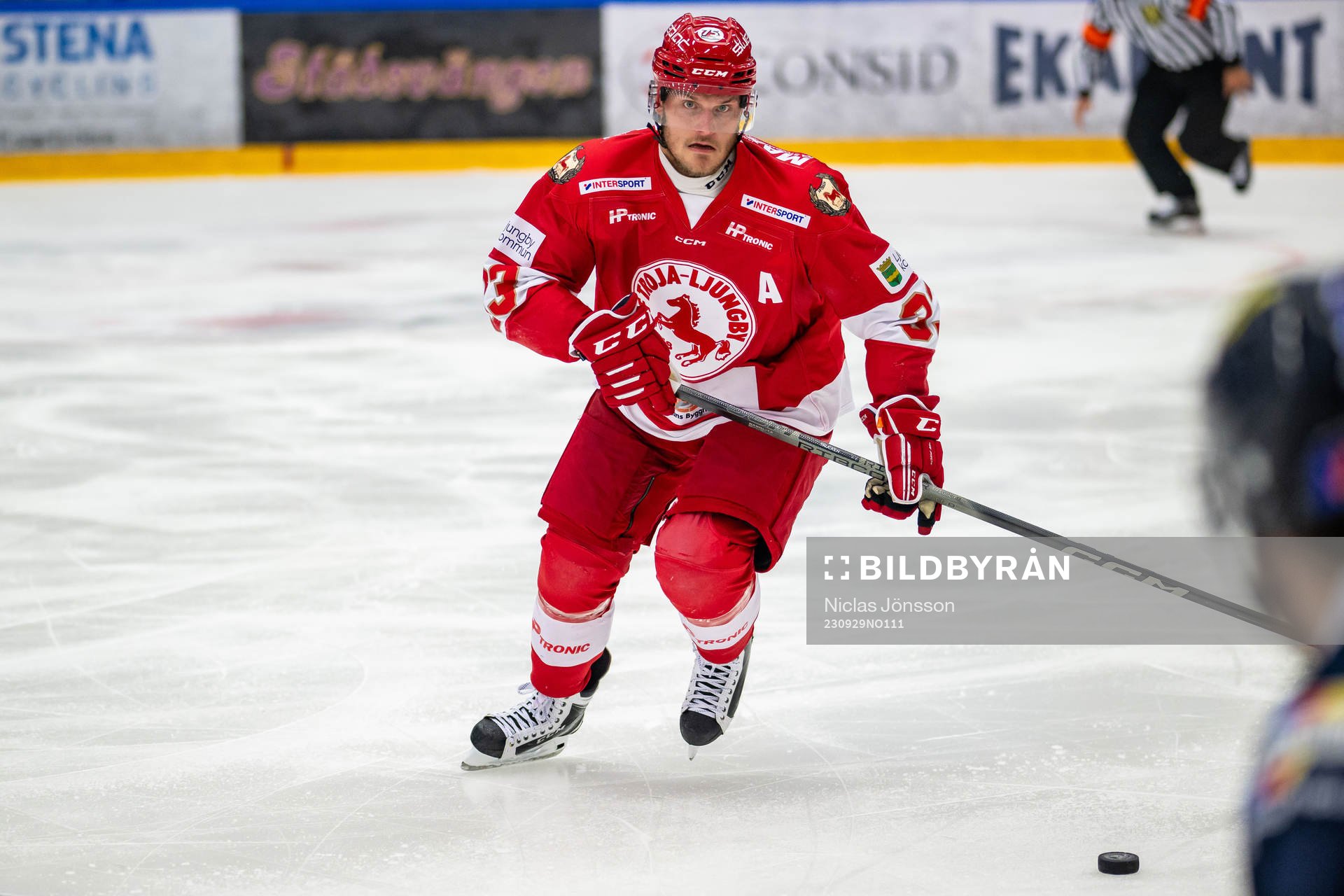 Troja/Ljungbys Daniel Karlsson Thörnros