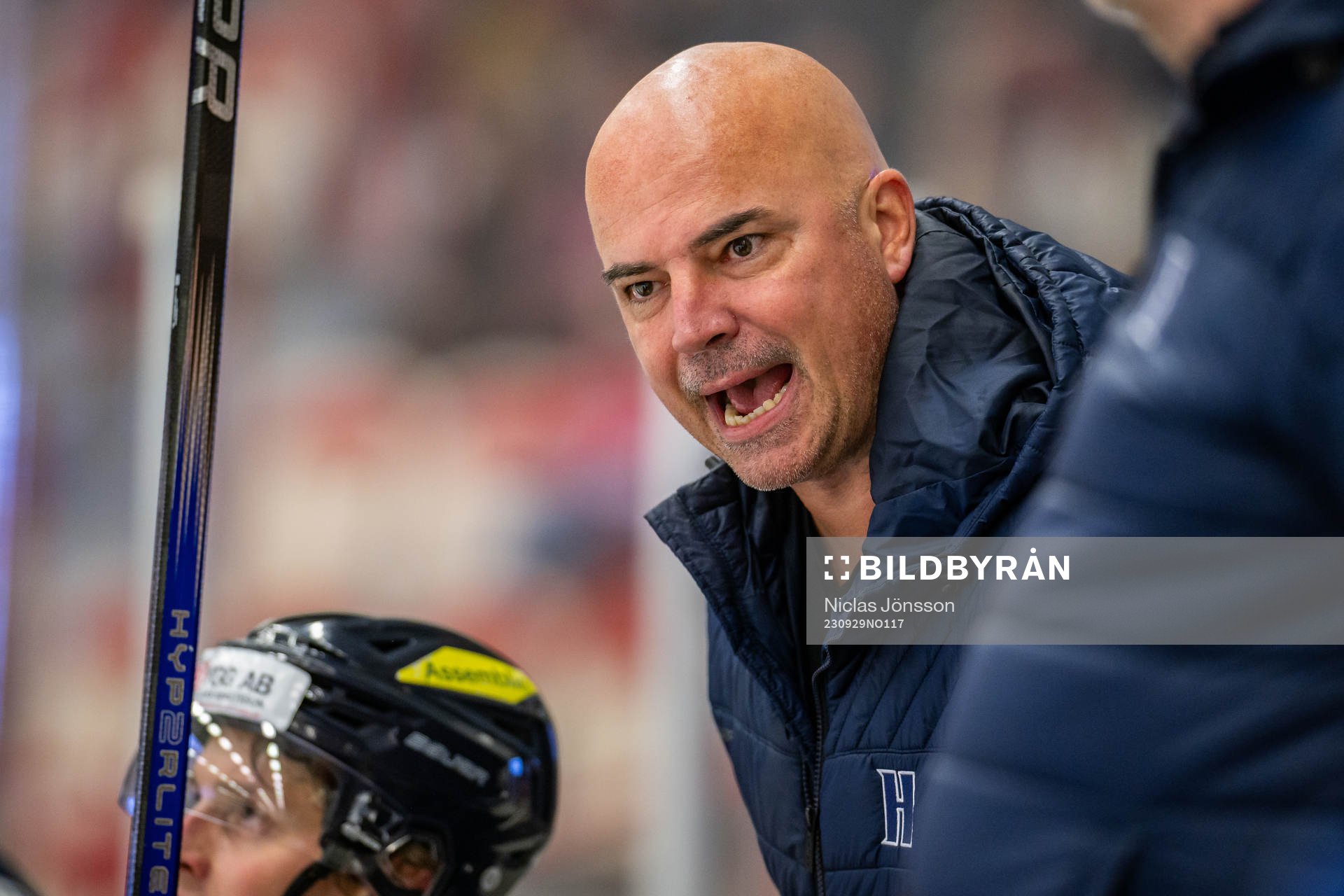 Halmstads assisterande tränare Peter Ström