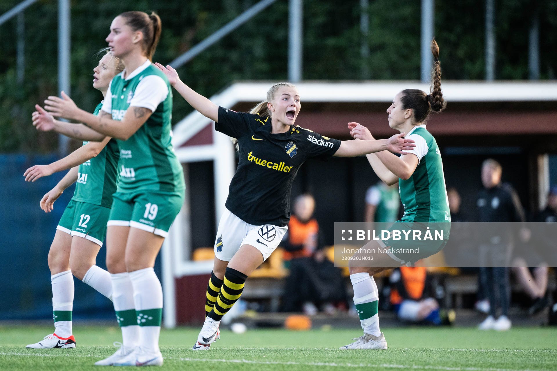 AIKs Matilda Nildén jublar
