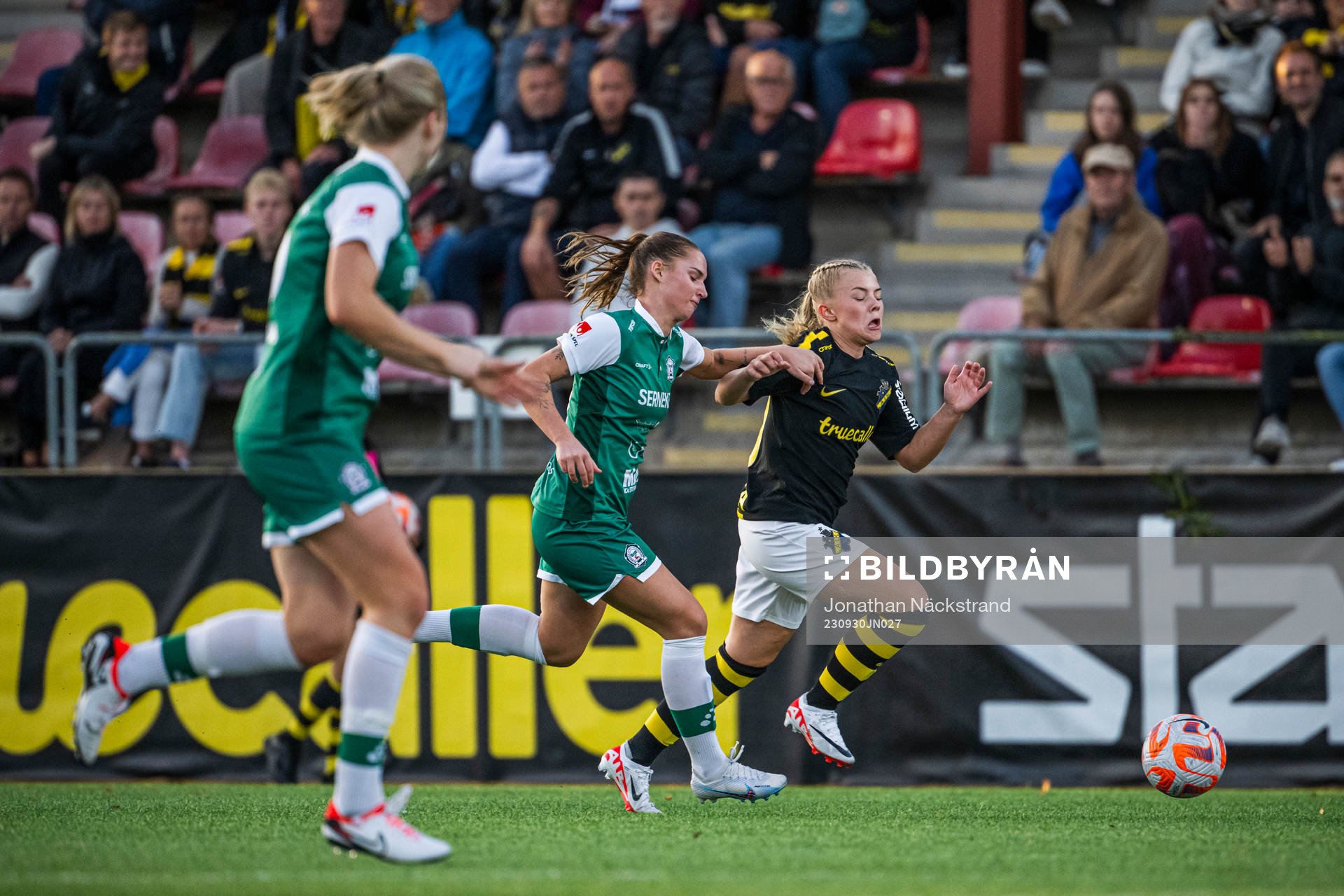 AIKs Matilda Nildén och Alingsås Ebba Ranieli