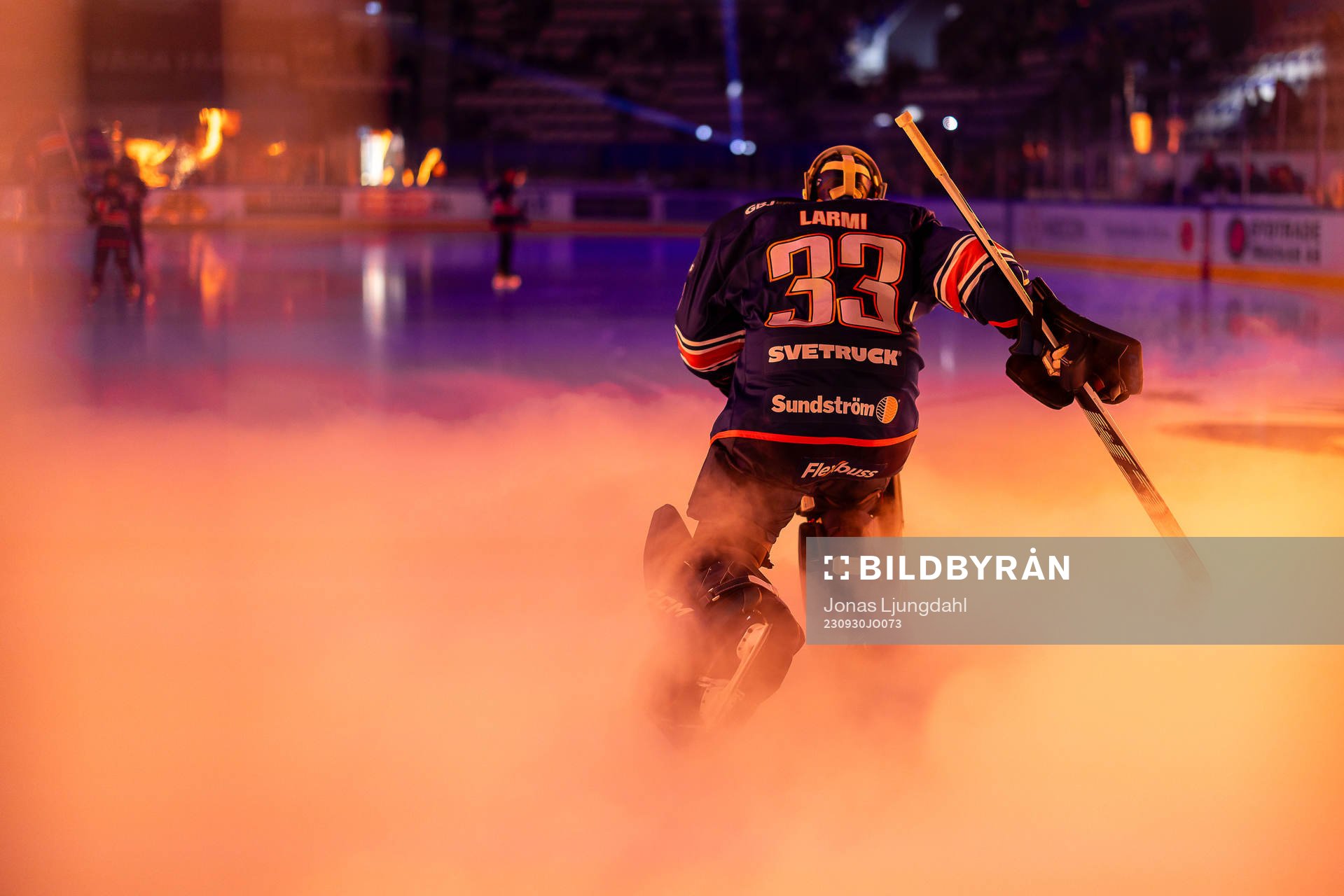 Växjös målvakt Emil Larmi