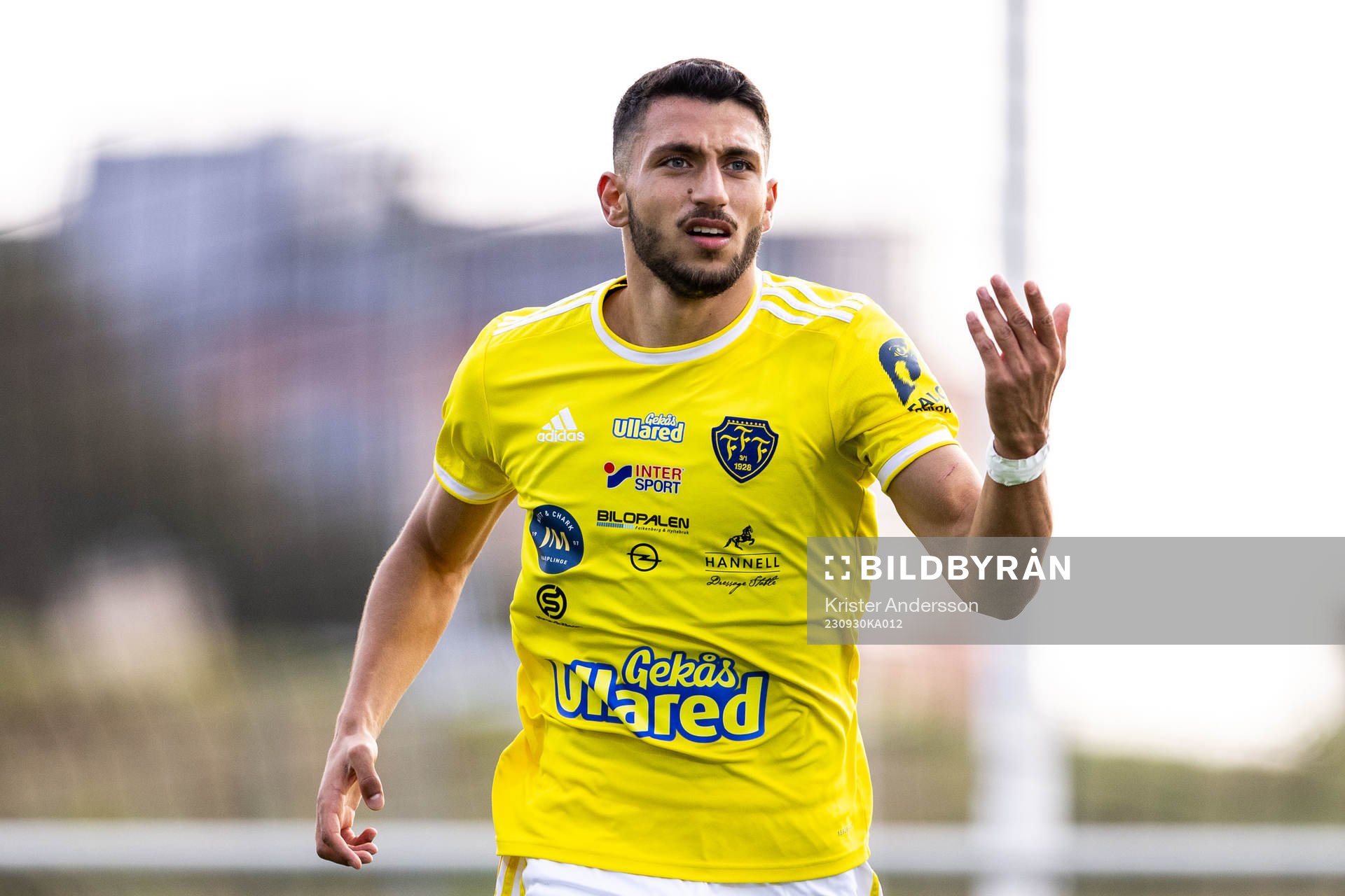 Falkenbergs Leonardo Farah Shahin jublar