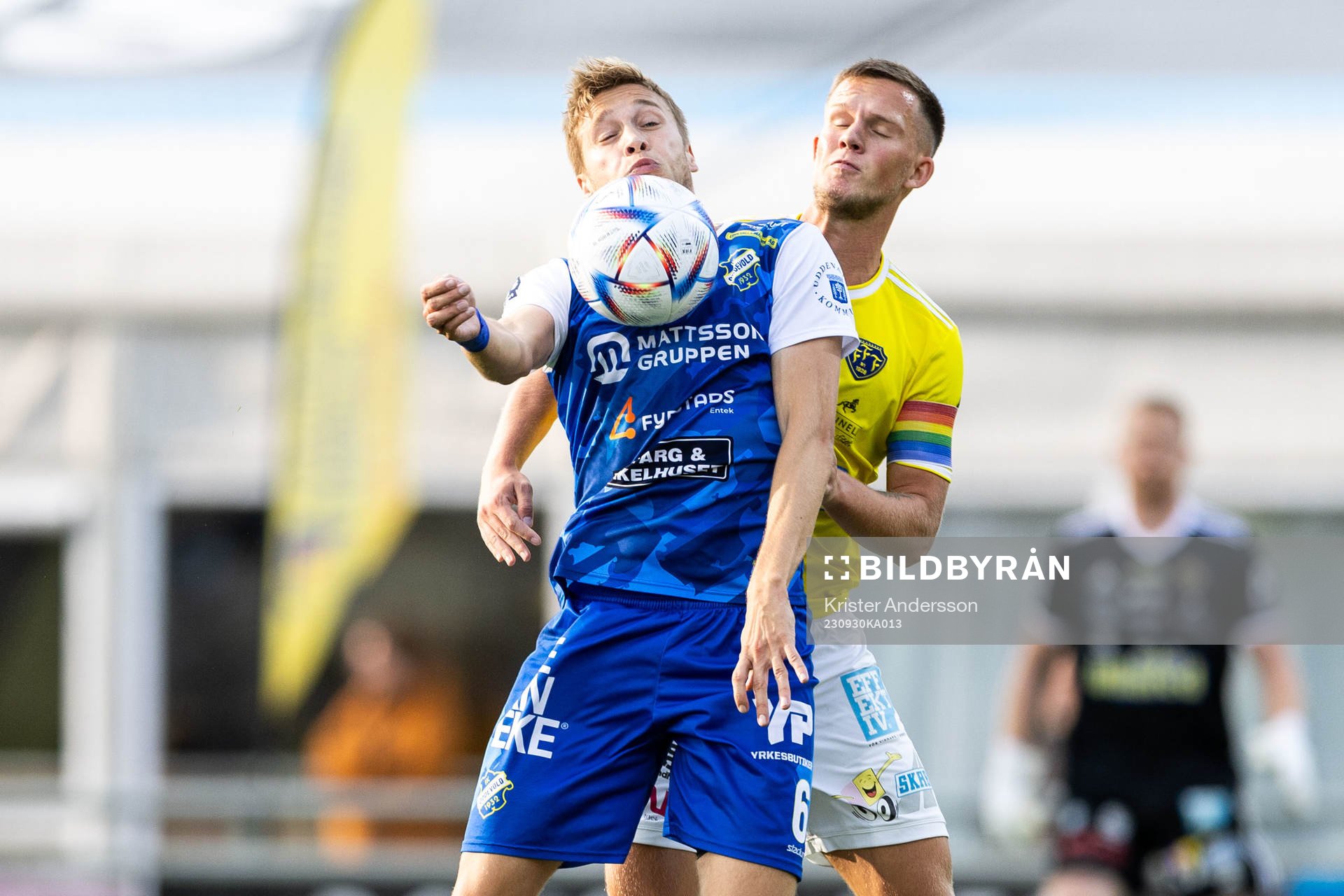 Oddevolds Axel Pettersson och Falkenbergs Tim Stålheden