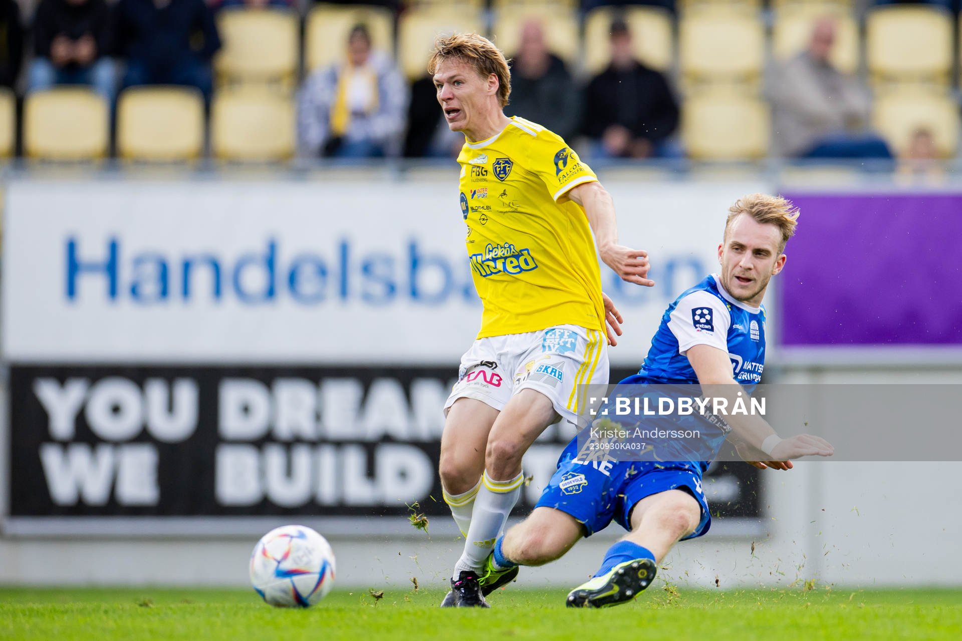 Falkenbergs Melker Nilsson och Oddevolds Noa Bernhardtz