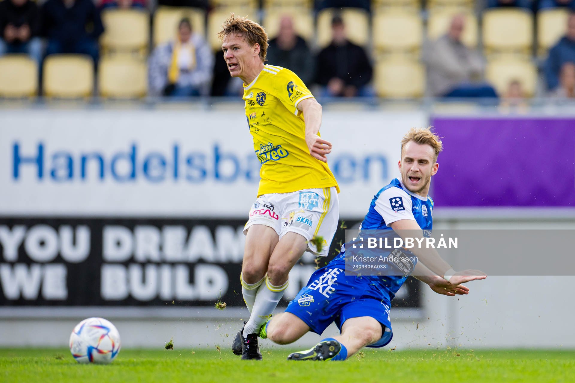 Falkenbergs Melker Nilsson och Oddevolds Noa Bernhardtz