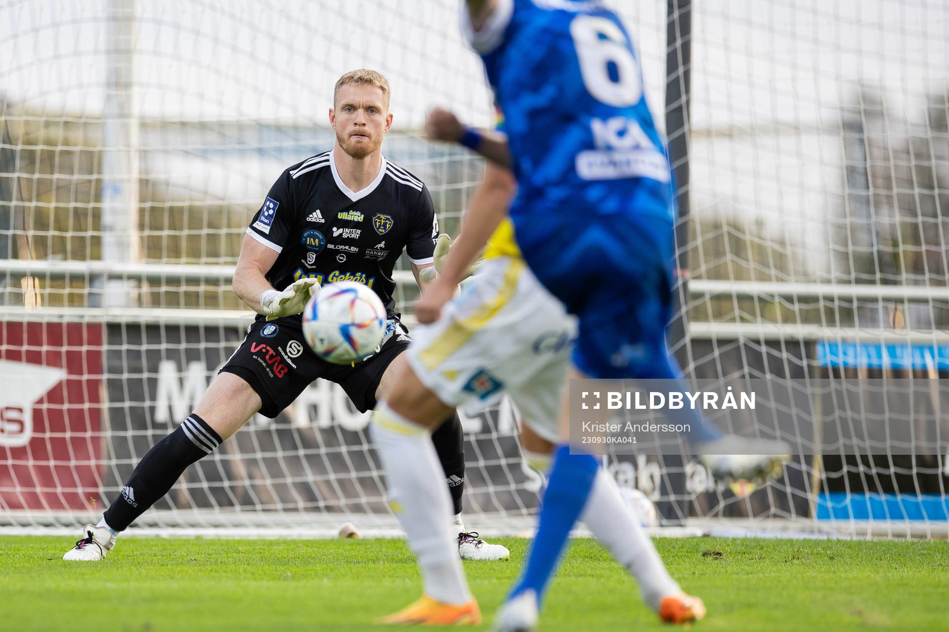 Falkenbergs målvakt Tim Erlandsson