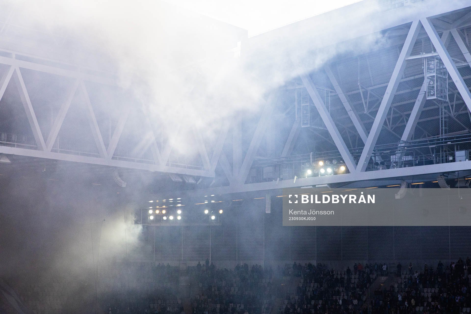 Interiör av Tele2 Arena