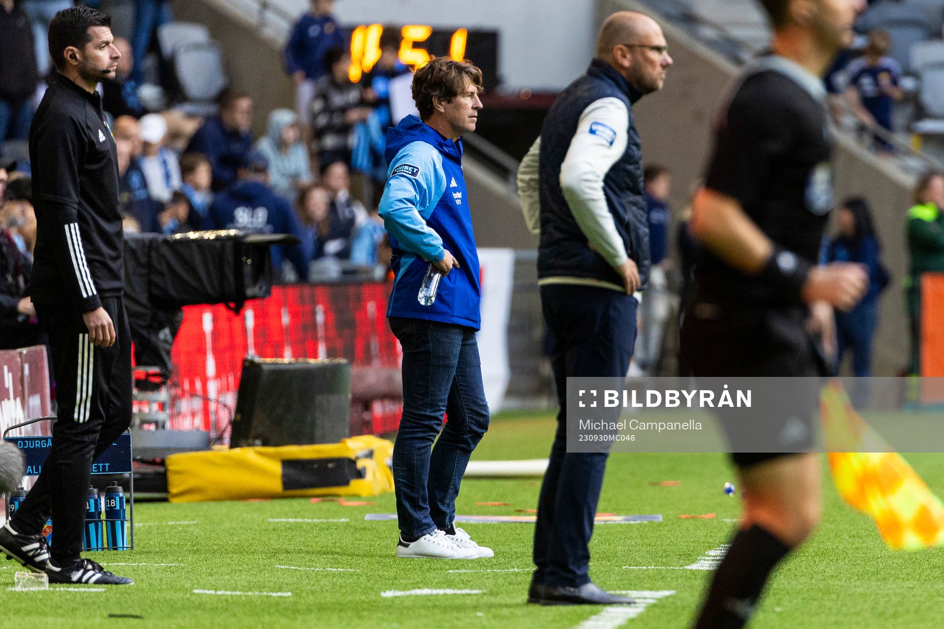 Djurgårdens tränare Thomas Lagerlöf