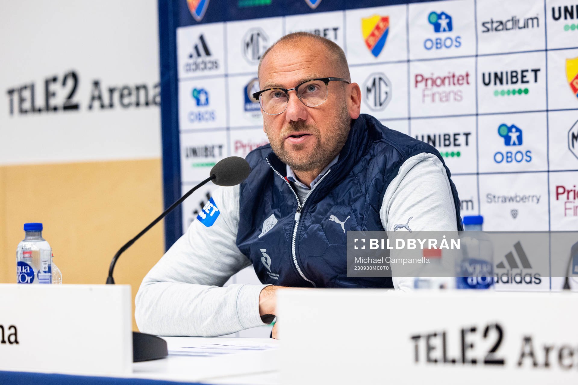 Halmstads tränare Magnus Haglund