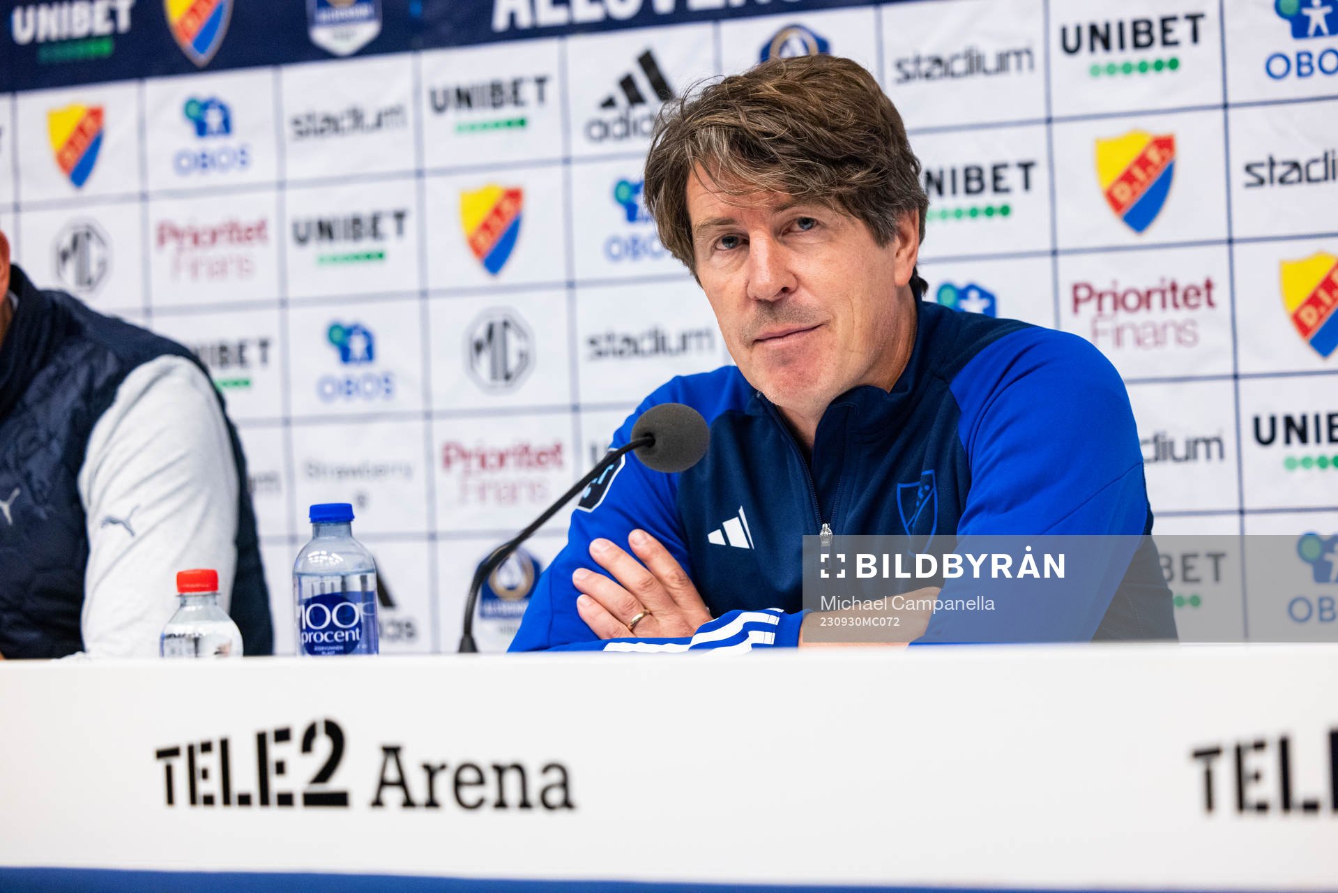 Djurgårdens tränare Thomas Lagerlöf