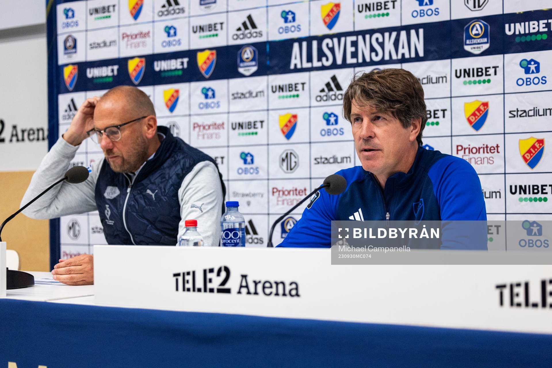 Djurgårdens tränare Thomas Lagerlöf