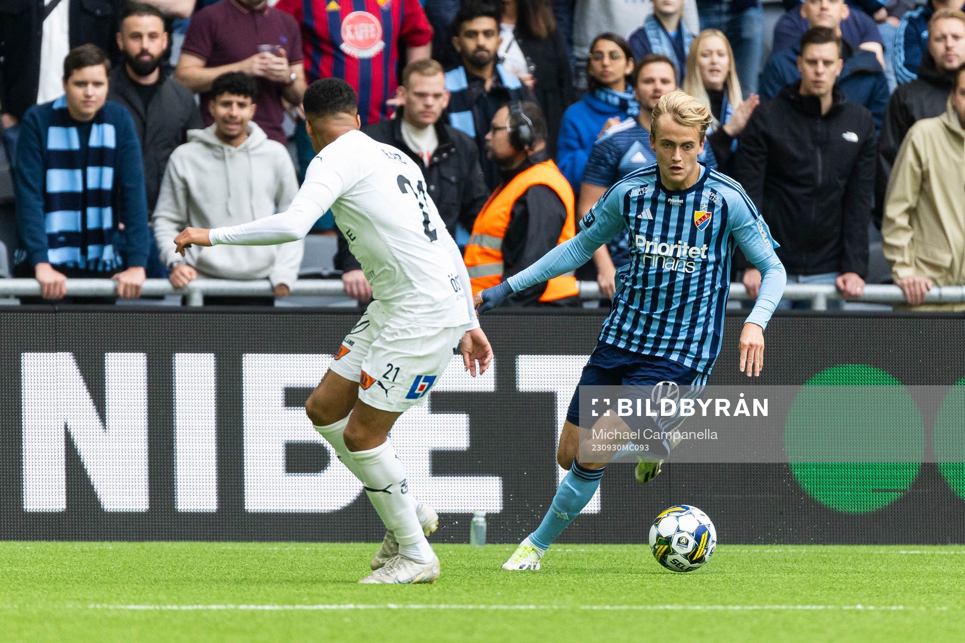 Djurgårdens Oskar Fallenius