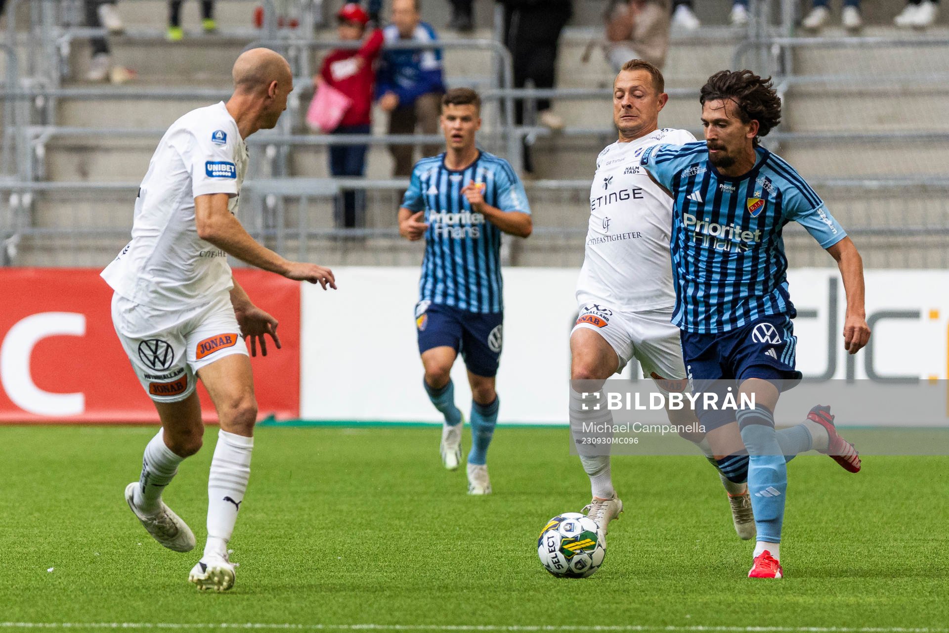 Halmstads Andreas Johansson och Joel Allansson mot
