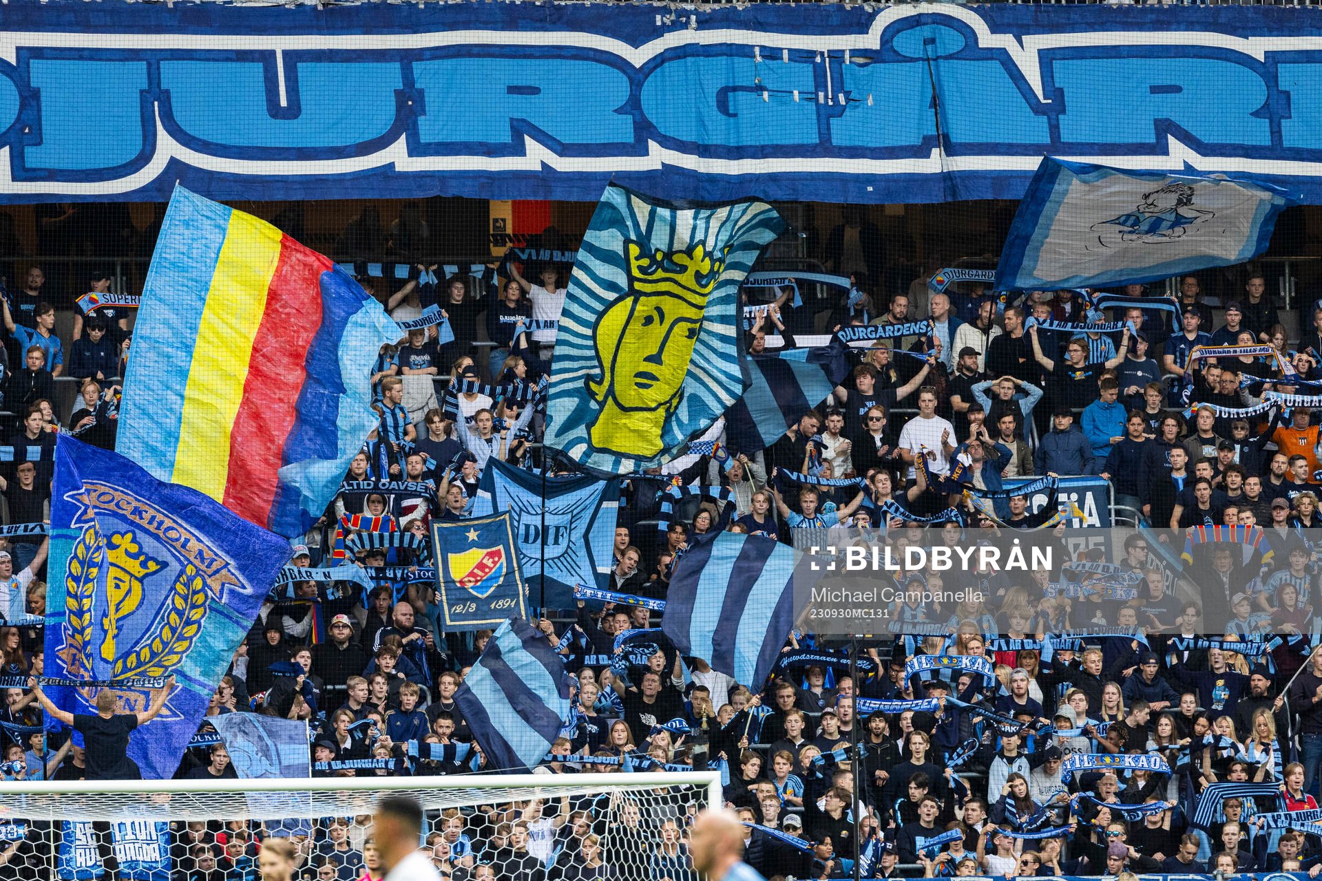 under fotbollsmatchen i Allsvenskan mellan Djurgården och