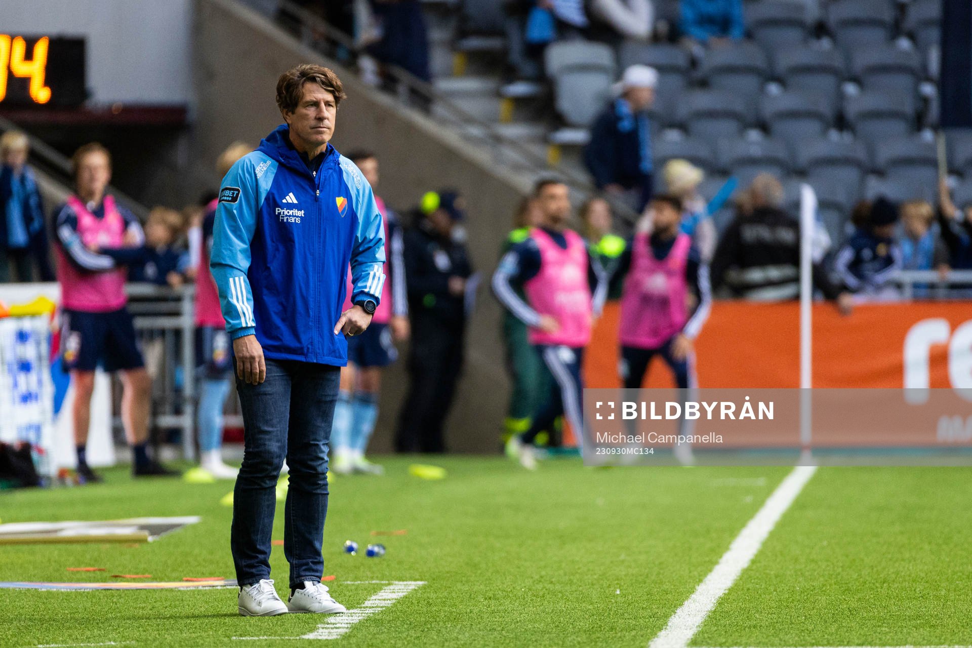 Djurgårdens tränare Thomas Lagerlöf