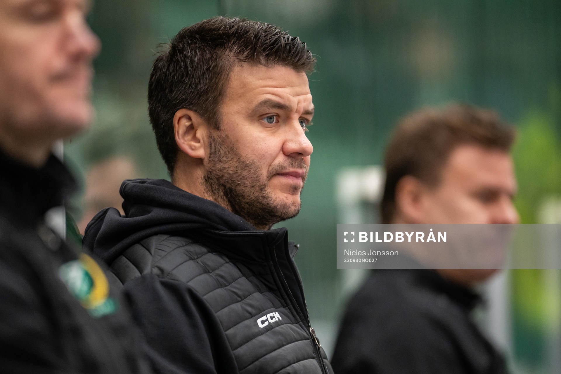 Färjestads tränare Niklas Fogström