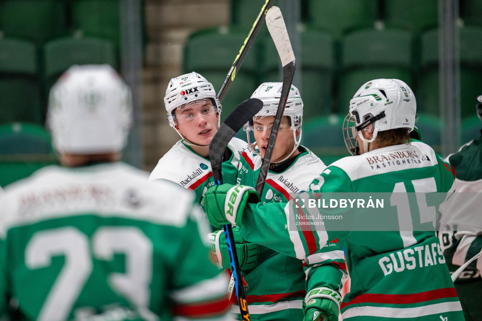 Rögles Viktor Smeds jublar