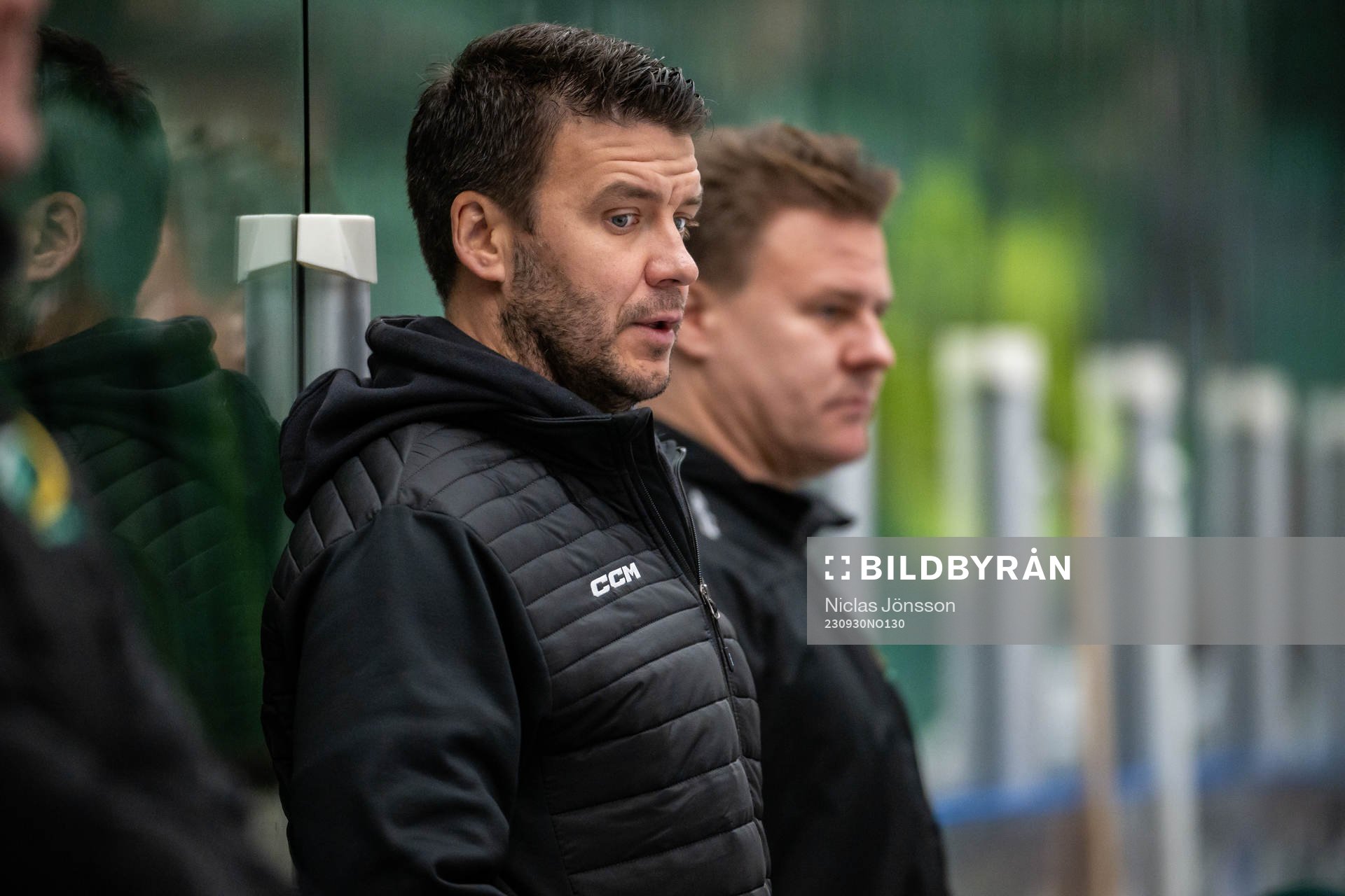 Färjestads tränare Niklas Fogström