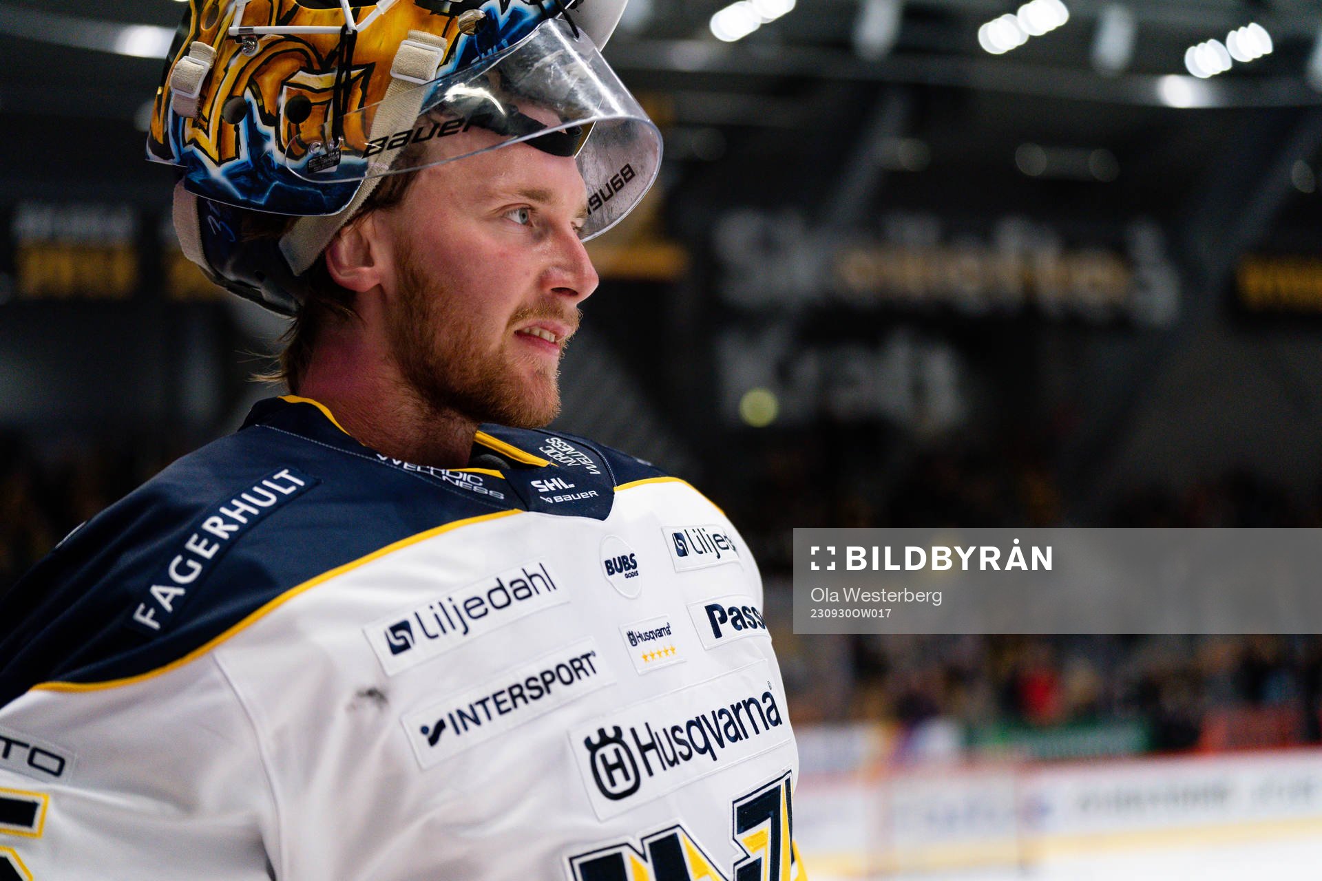 HV71s målvakt Victor Brattström