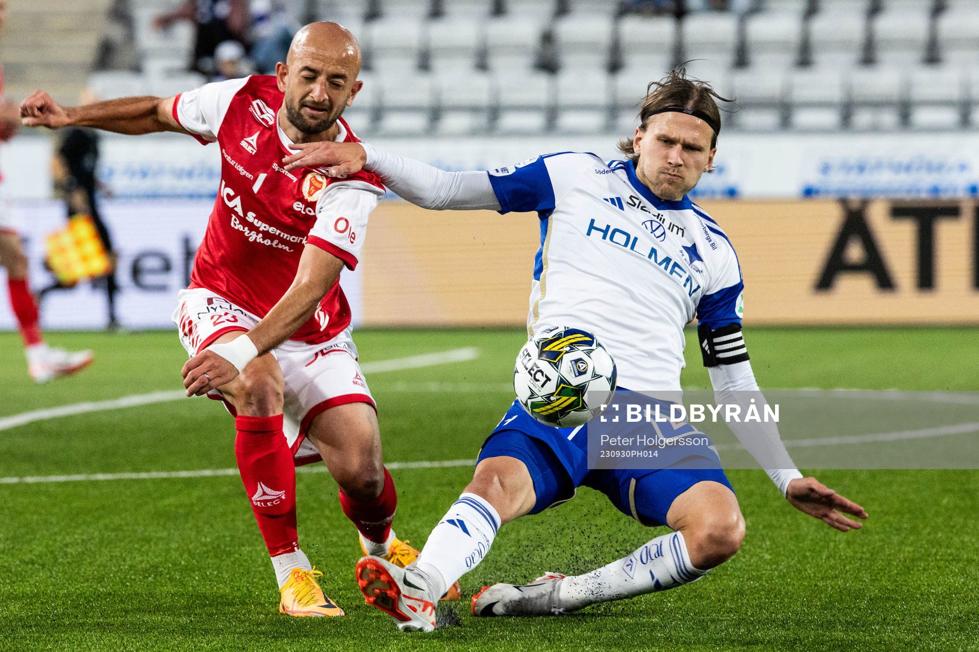 Kalmars David Kristjan Olafsson och IFK Norrköpings Arnor