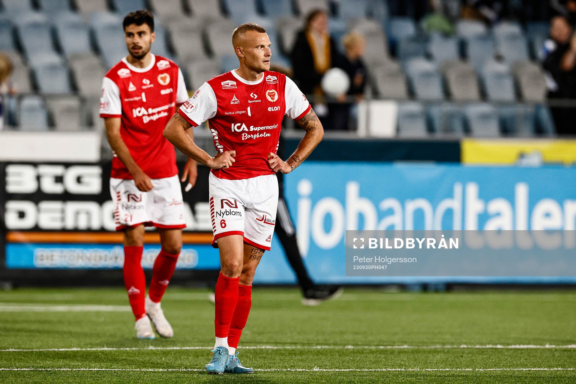 Kalmars Rasmus Sjöstedt deppar
