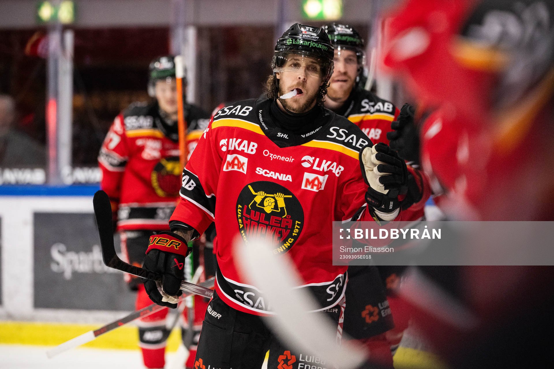 Luleås Mario Kempe jublar