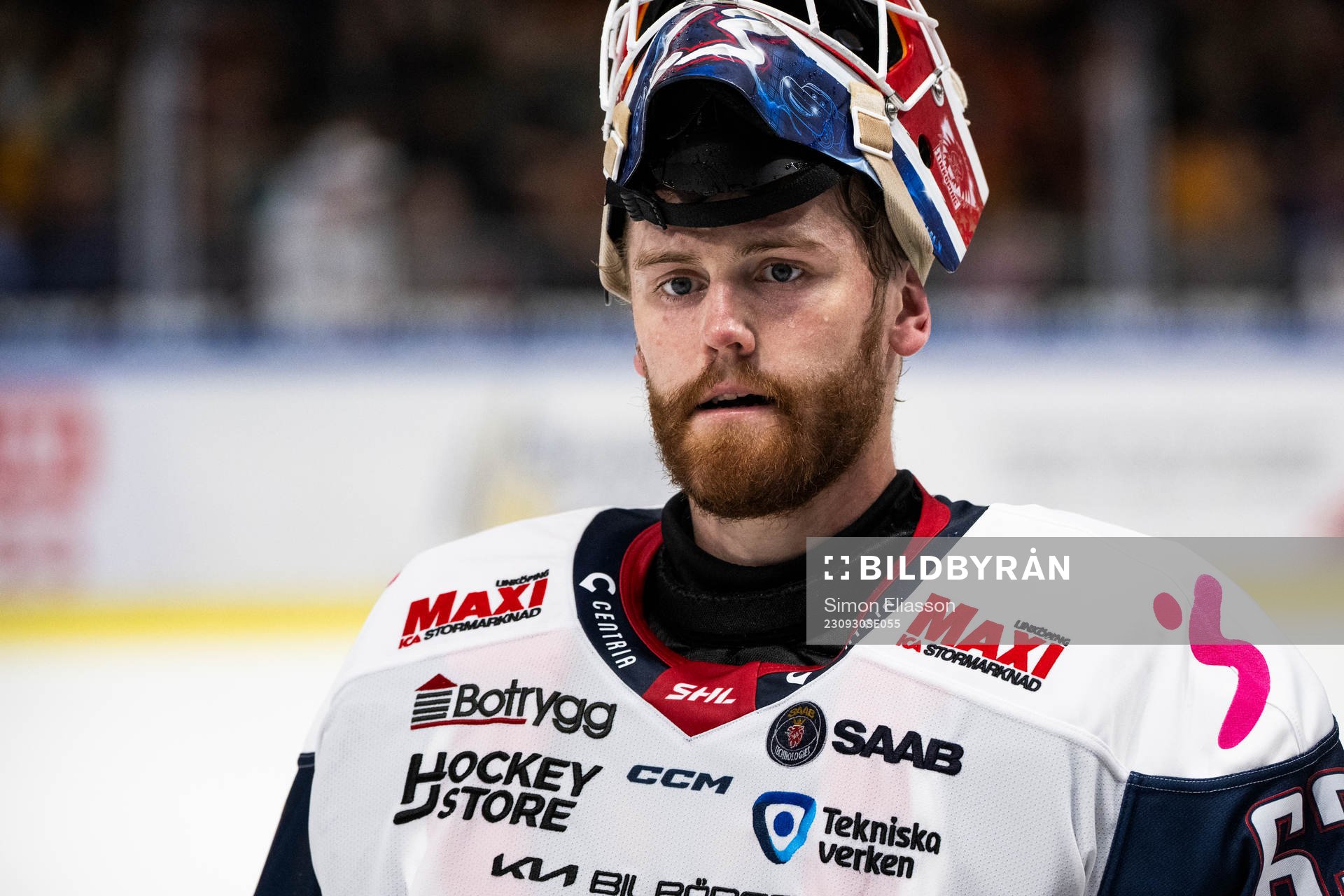 Linköpings målvakt Marcus Högberg