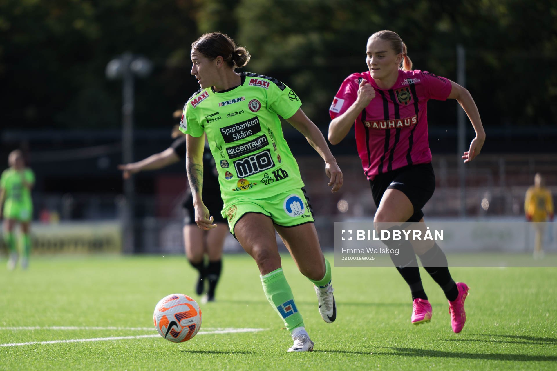 Kristianstads Tabitha Michelle Tindell och Brommapojkarnas