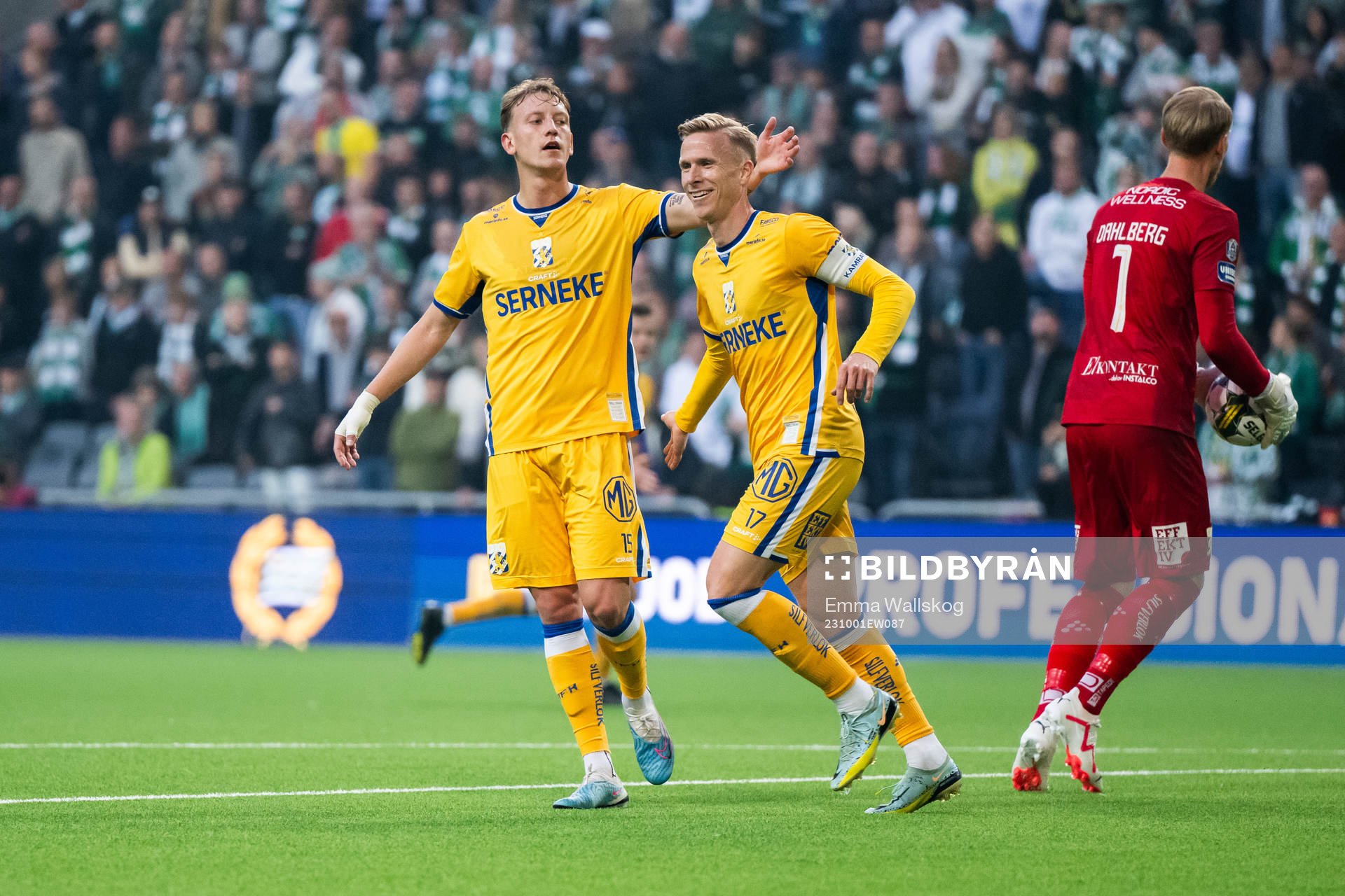 IFK Göteborgs Sebastian Hausner och Oscar Wendt