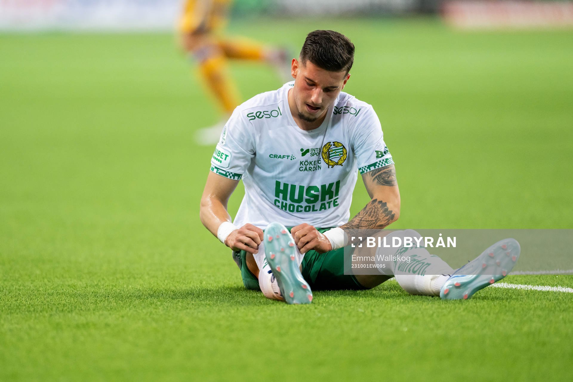 Hammarbys Viktor Djukanovic deppar