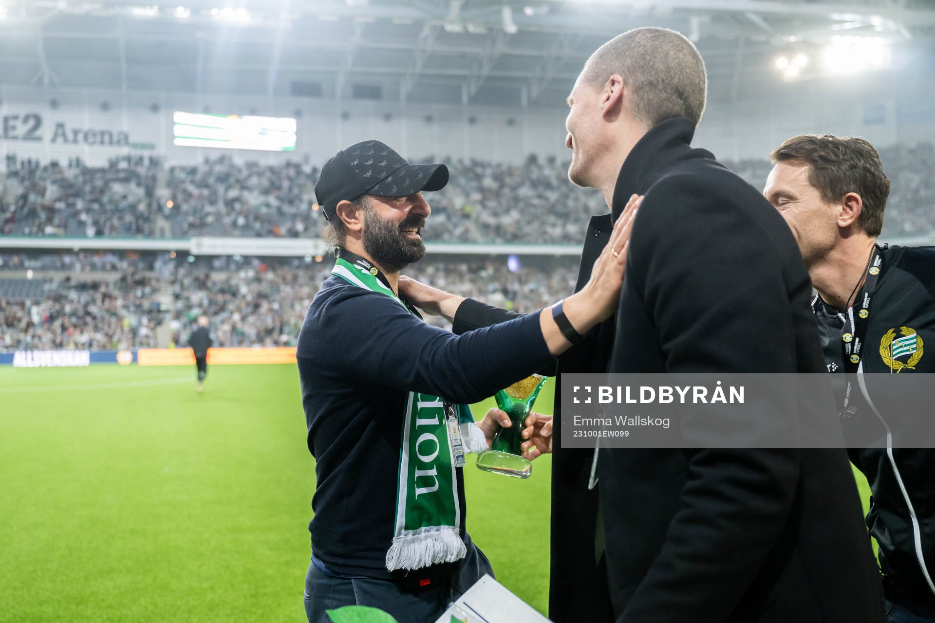 Hammarbys Kennedy Bakircioglu hyllas av VD Richard von