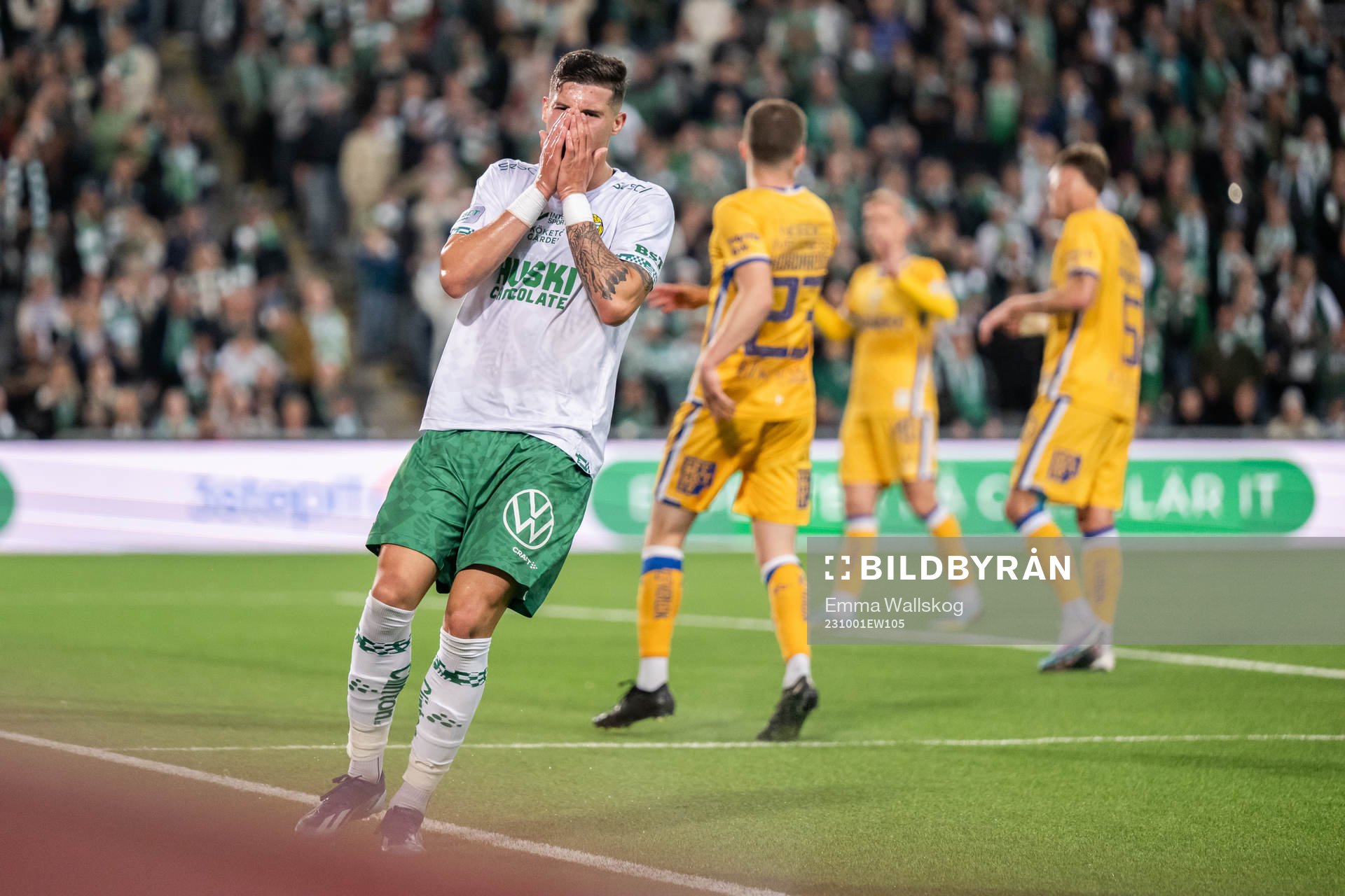 Hammarbys Viktor Djukanovic deppar
