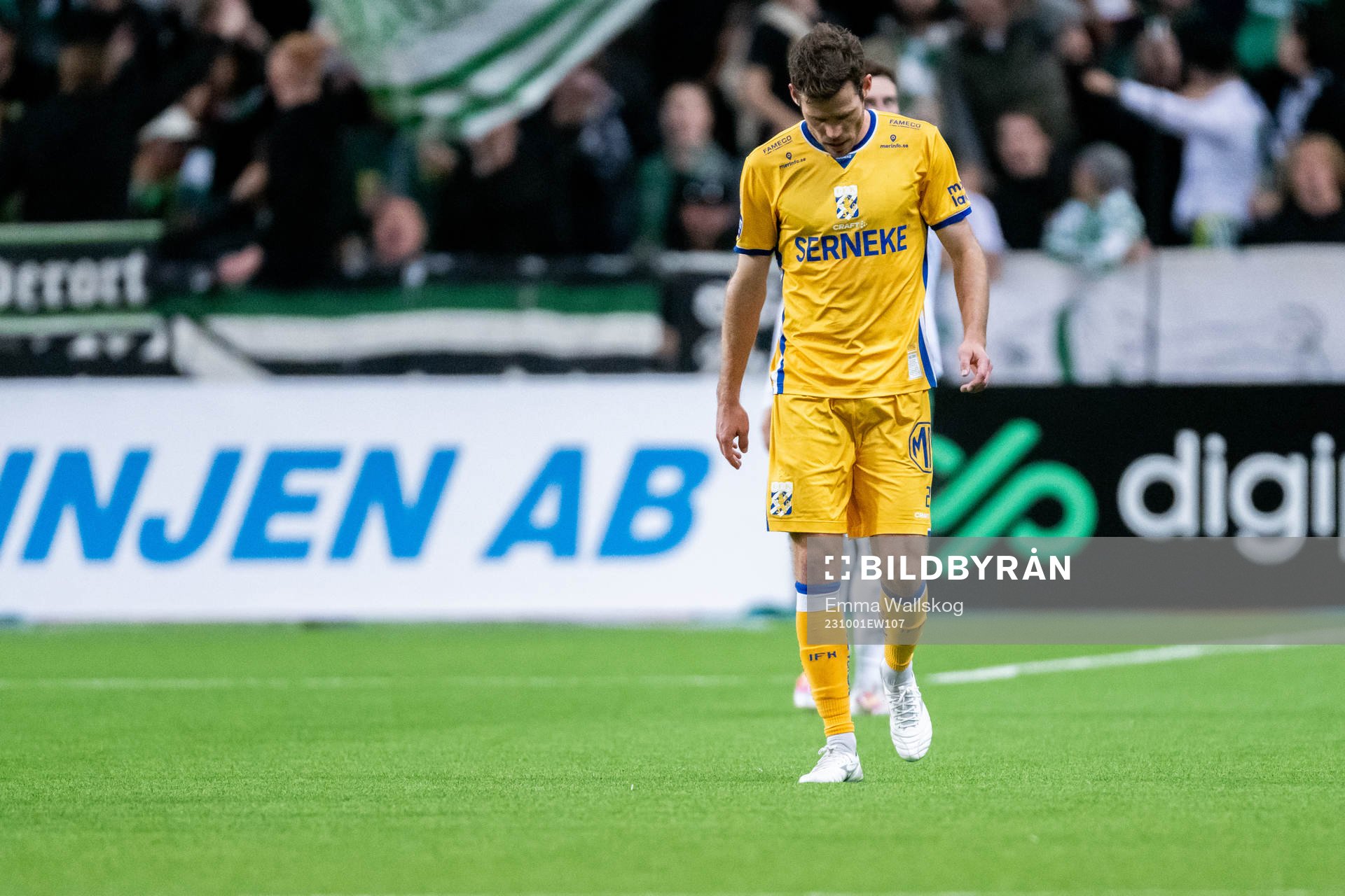 IFK Göteborgs Emil Salomonsson deppar