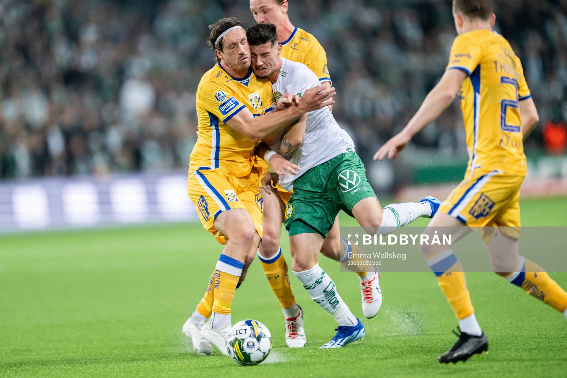 IFK Göteborgs Gustav Svensson och Hammarbys Viktor