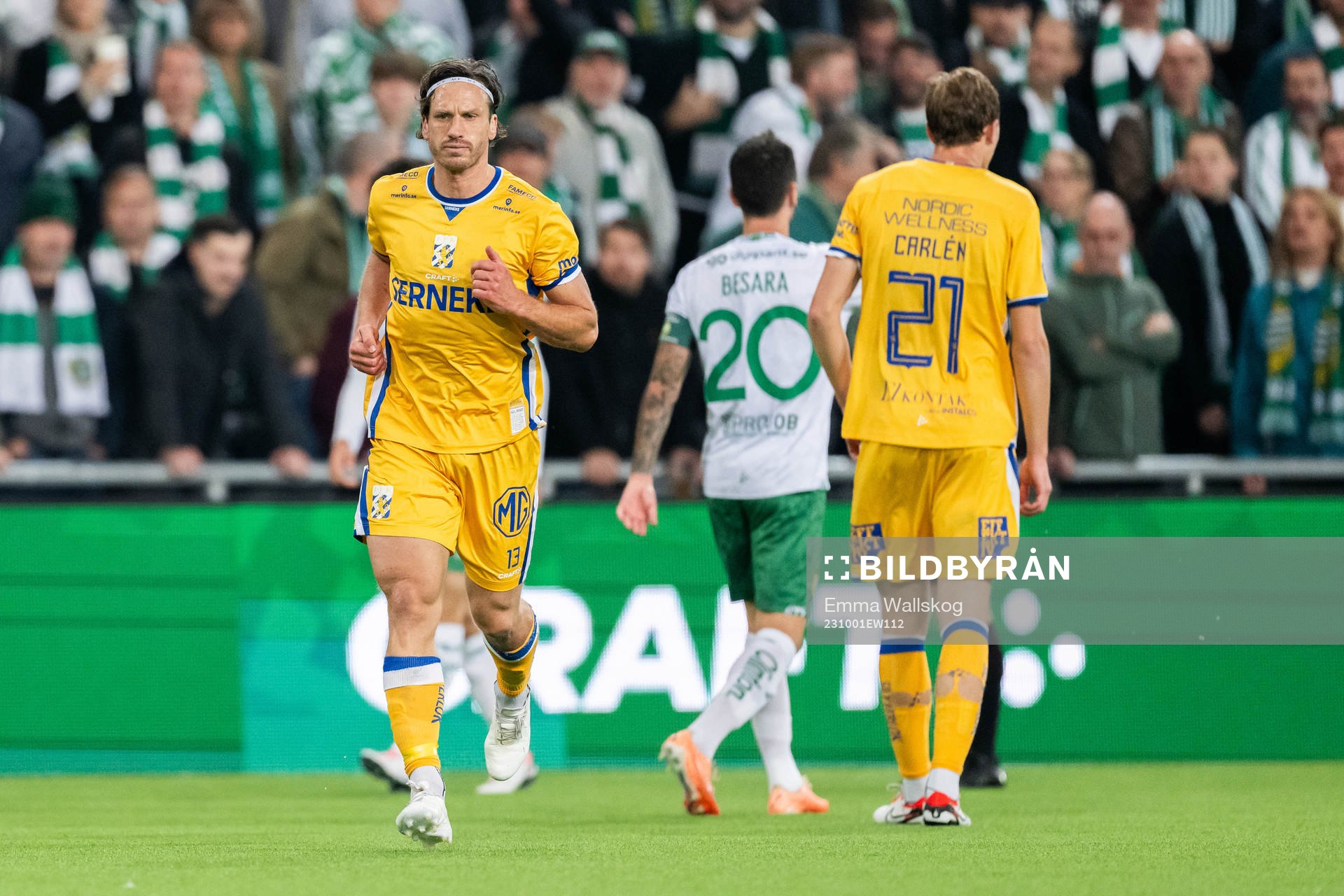 IFK Göteborgs Gustav Svensson deppar