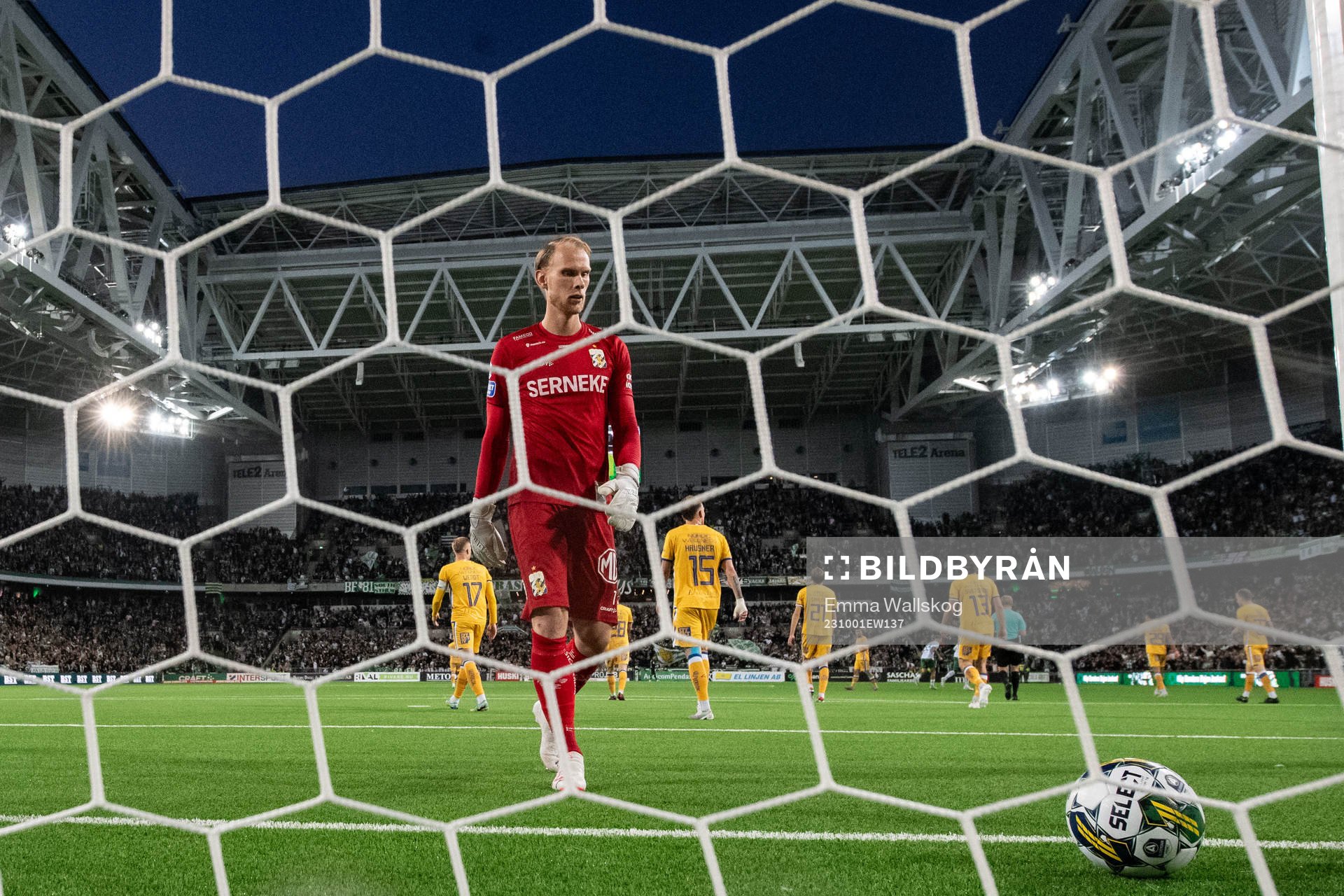 IFK Göteborgs målvakt Pontus Dahlberg deppar