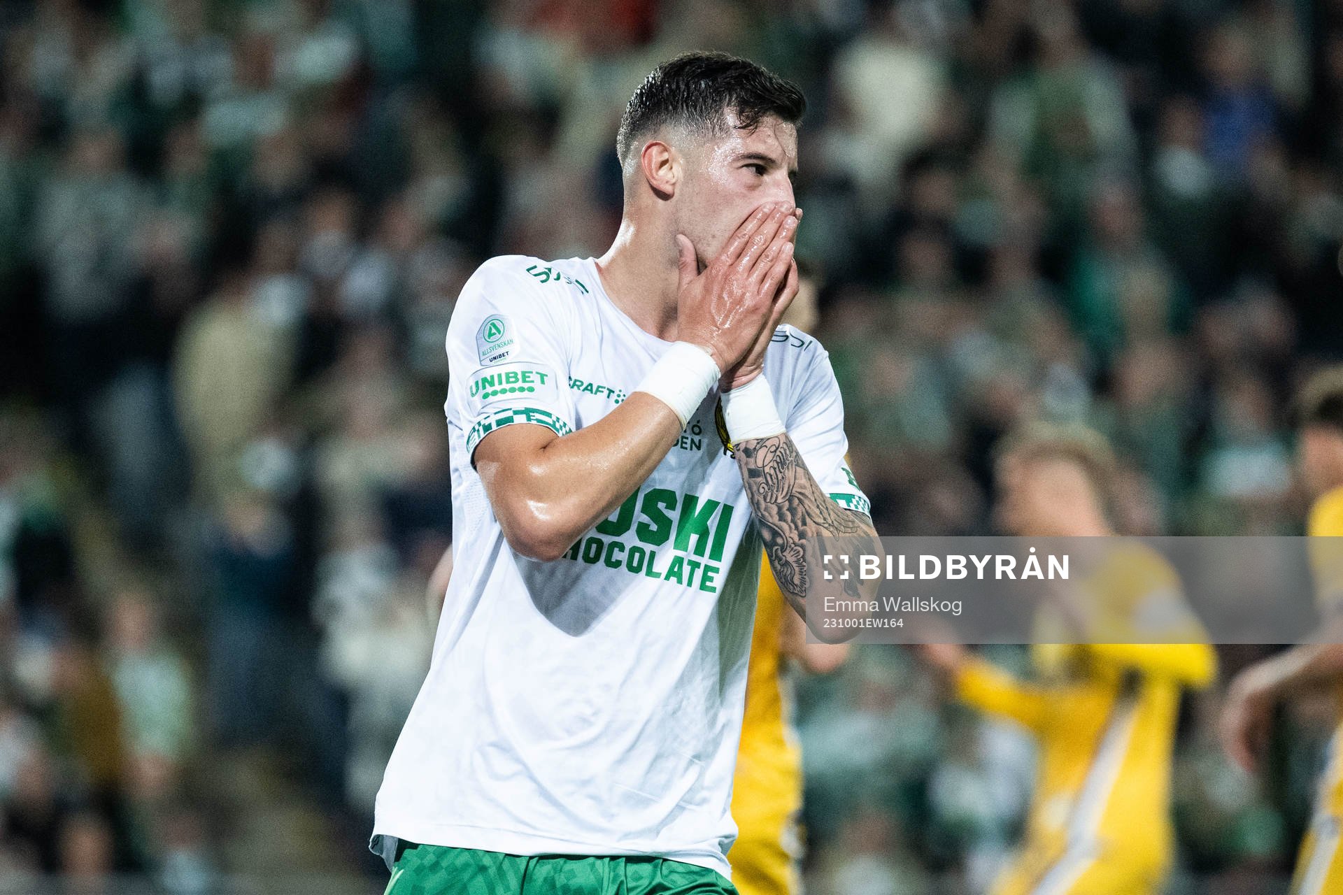 Hammarbys Viktor Djukanovic deppar