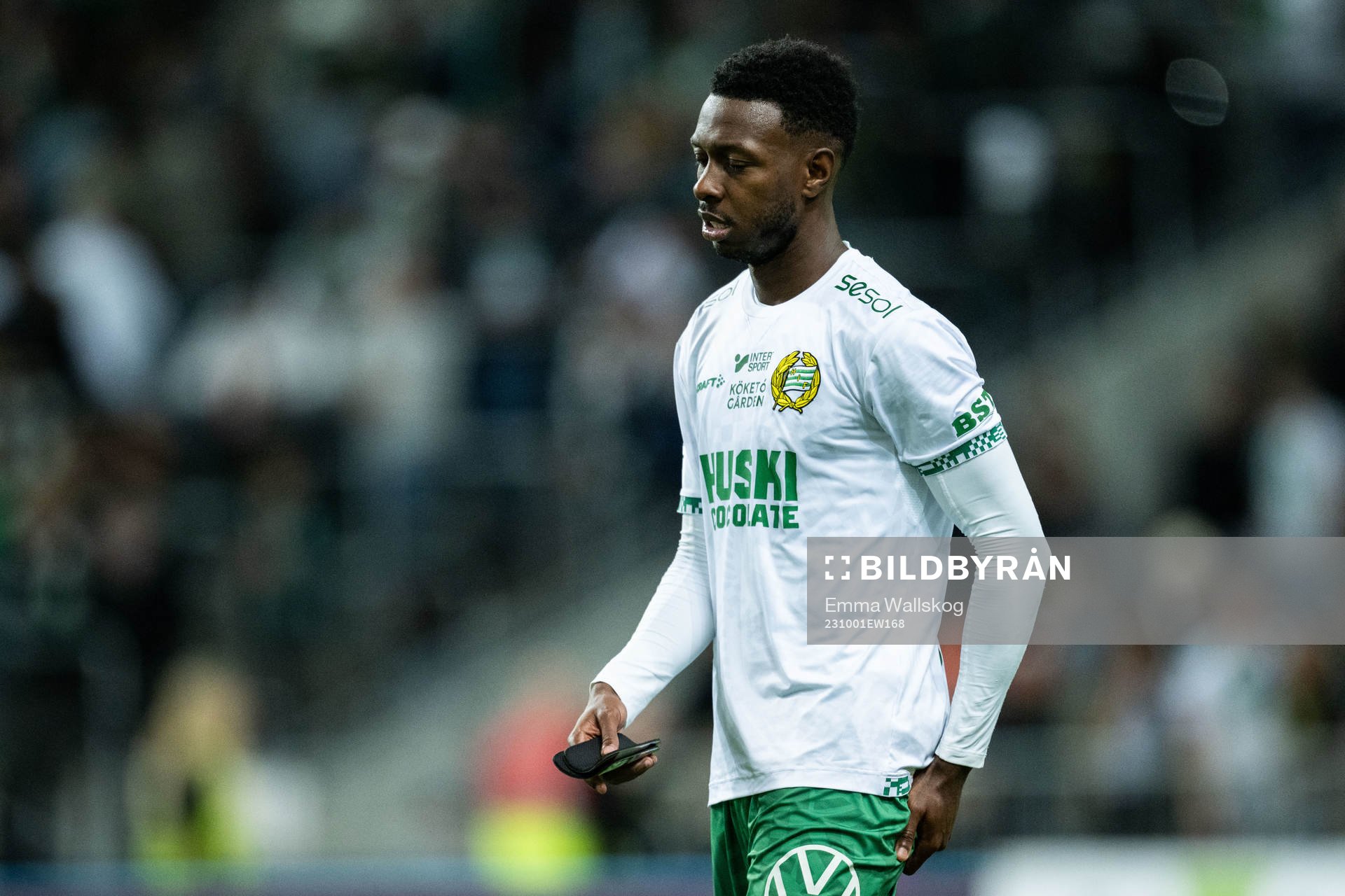 Hammarbys Shaquille Pinas deppar