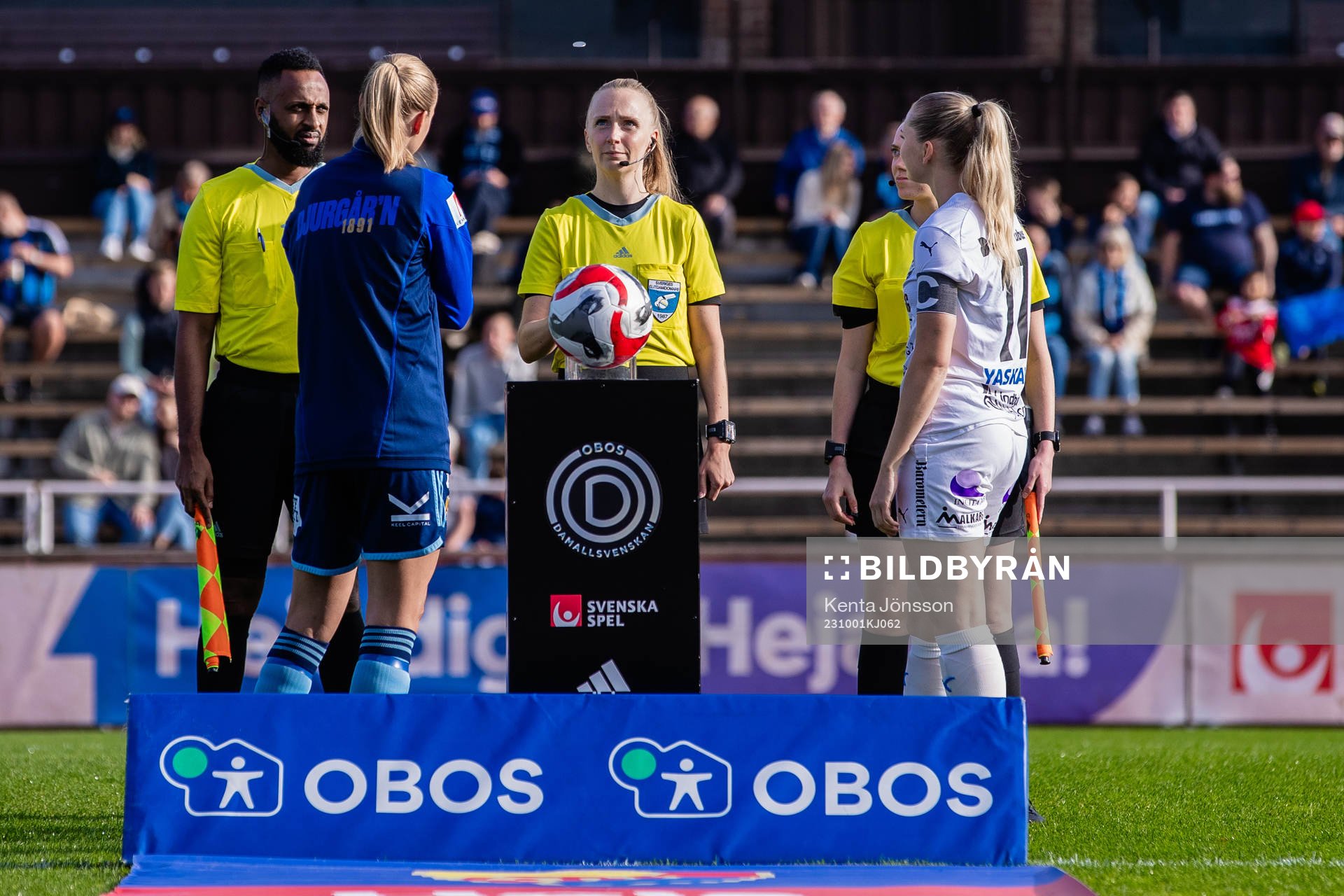 Domare Sofie Borck Janeheim singlar slant framför