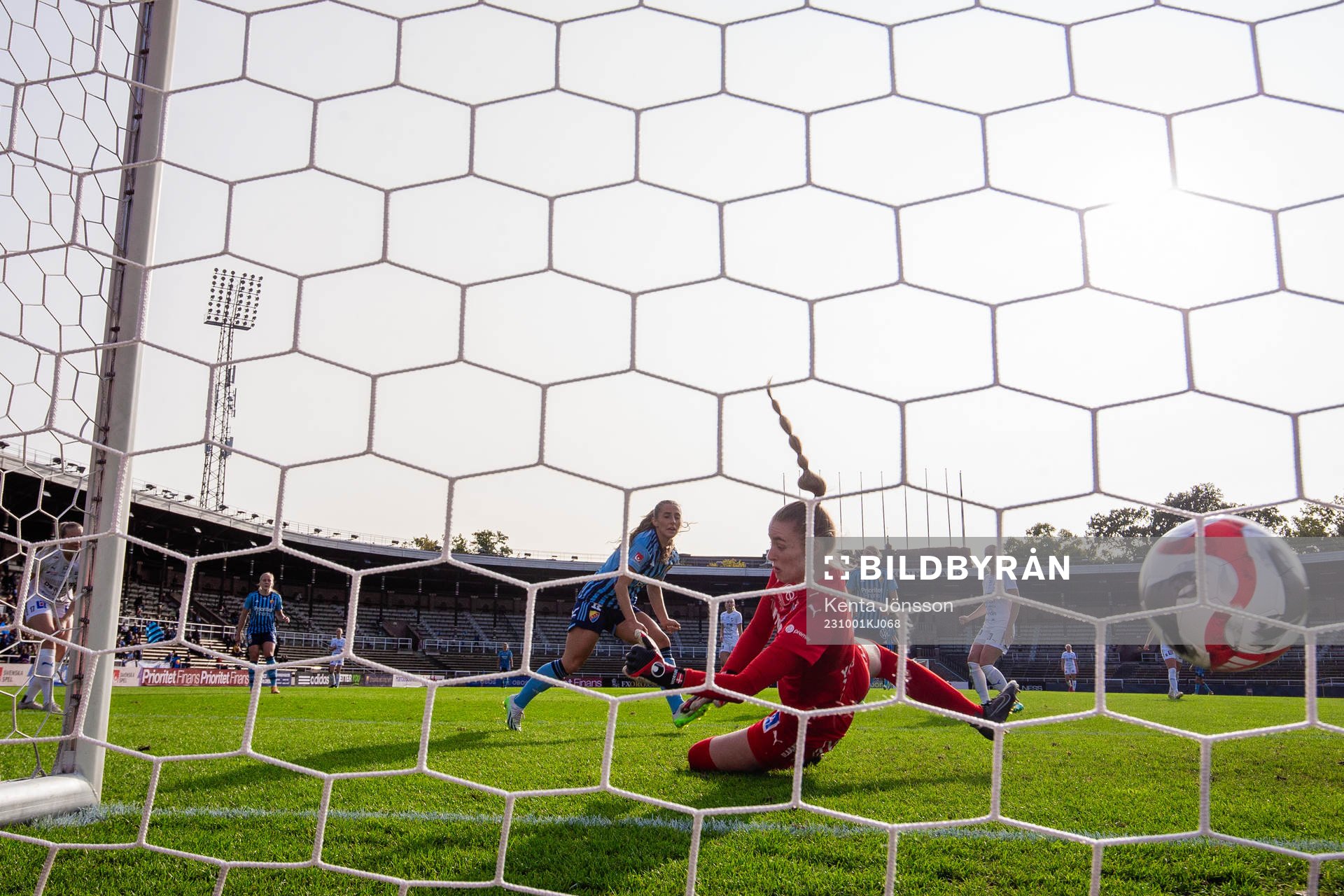 Djurgårdens Tilde Lindwall göra 3-0 bakom Kalmars