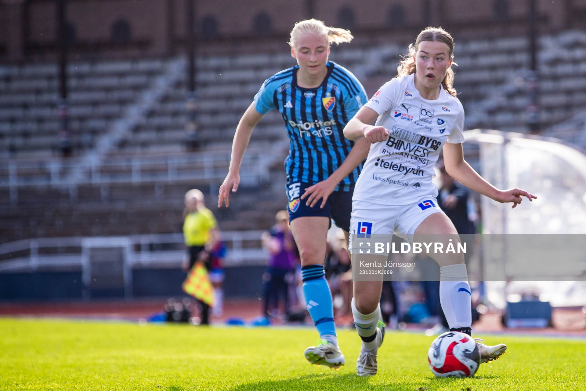 Kalmars Elsa Rådde och Djurgårdens Stinalisa Johansson