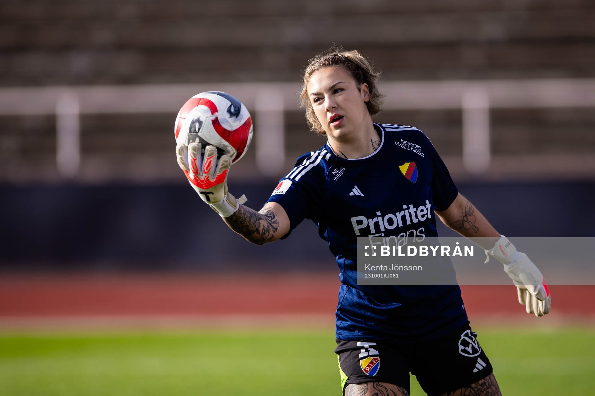 Djurgårdens målvakt Katelin Talbert