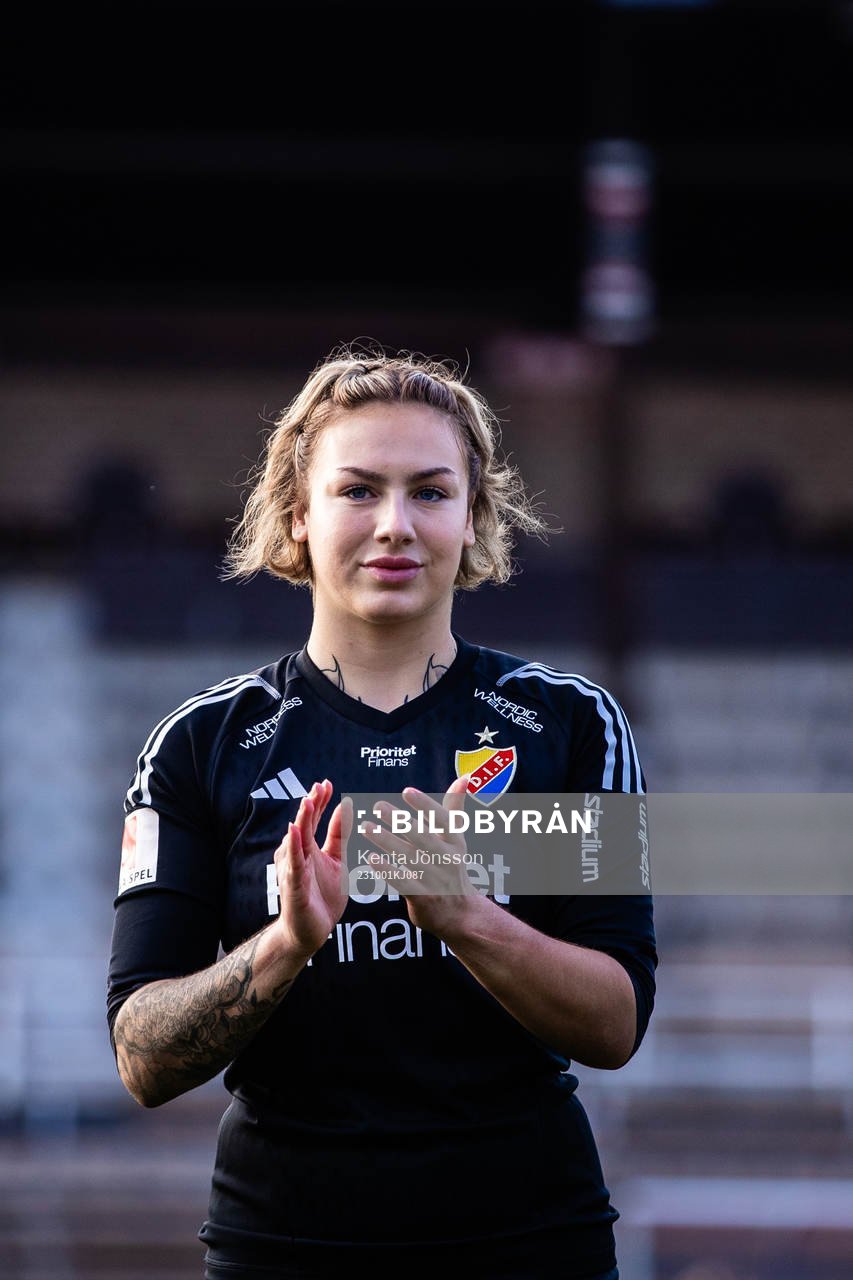 Djurgårdens målvakt Katelin Talbert