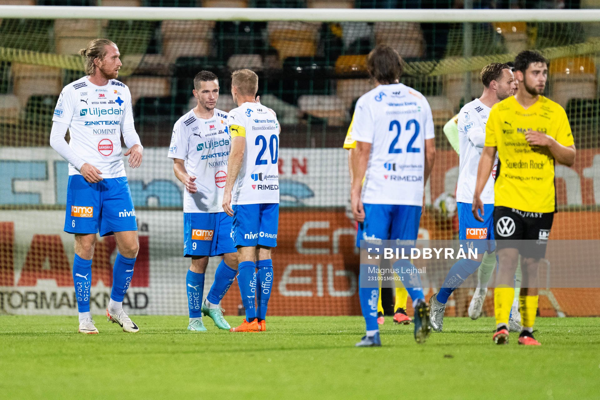 Värnamos Oscar Johansson jublar