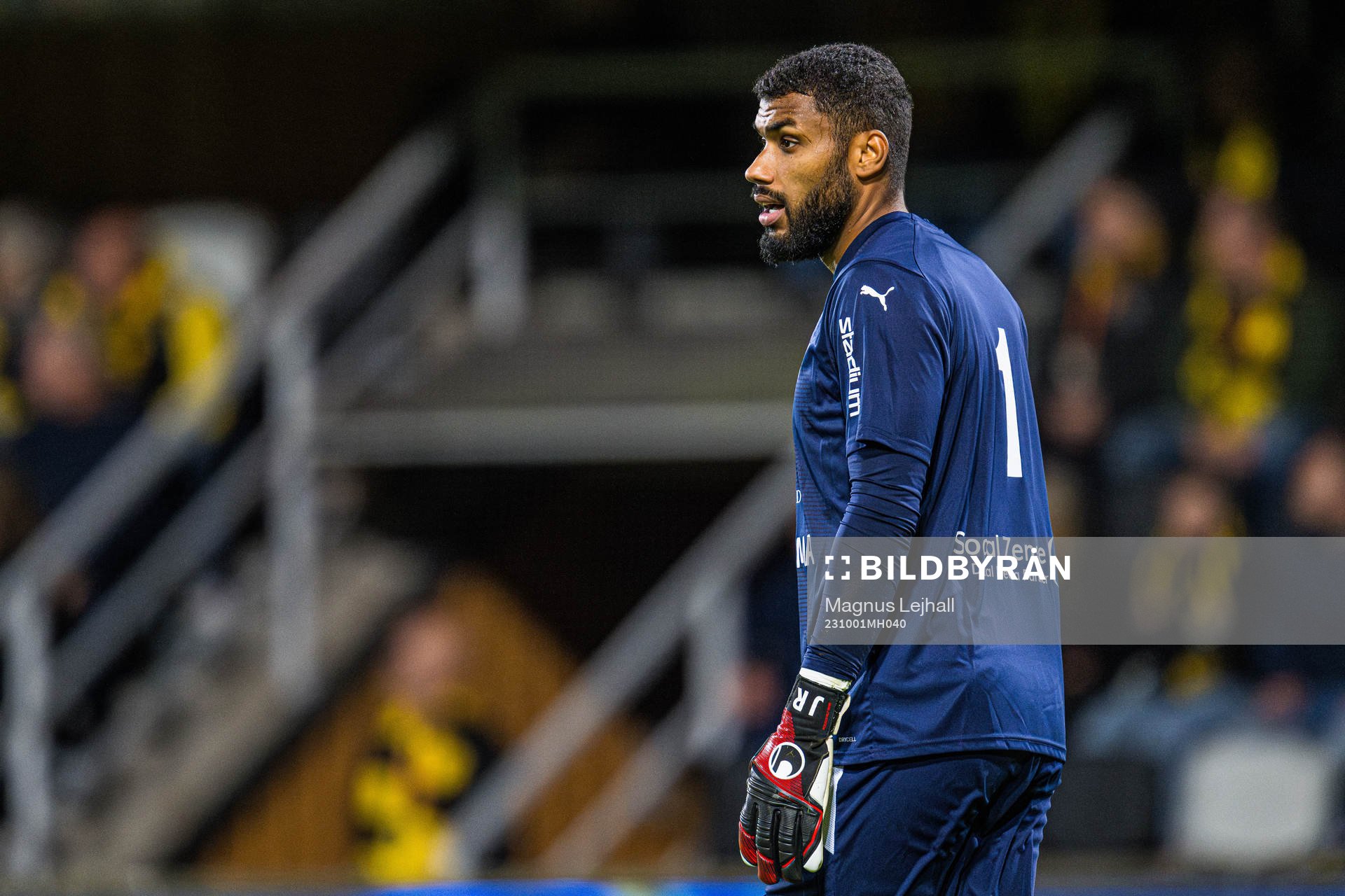 Värnamos målvakt Jonathan Ursin Rasheed