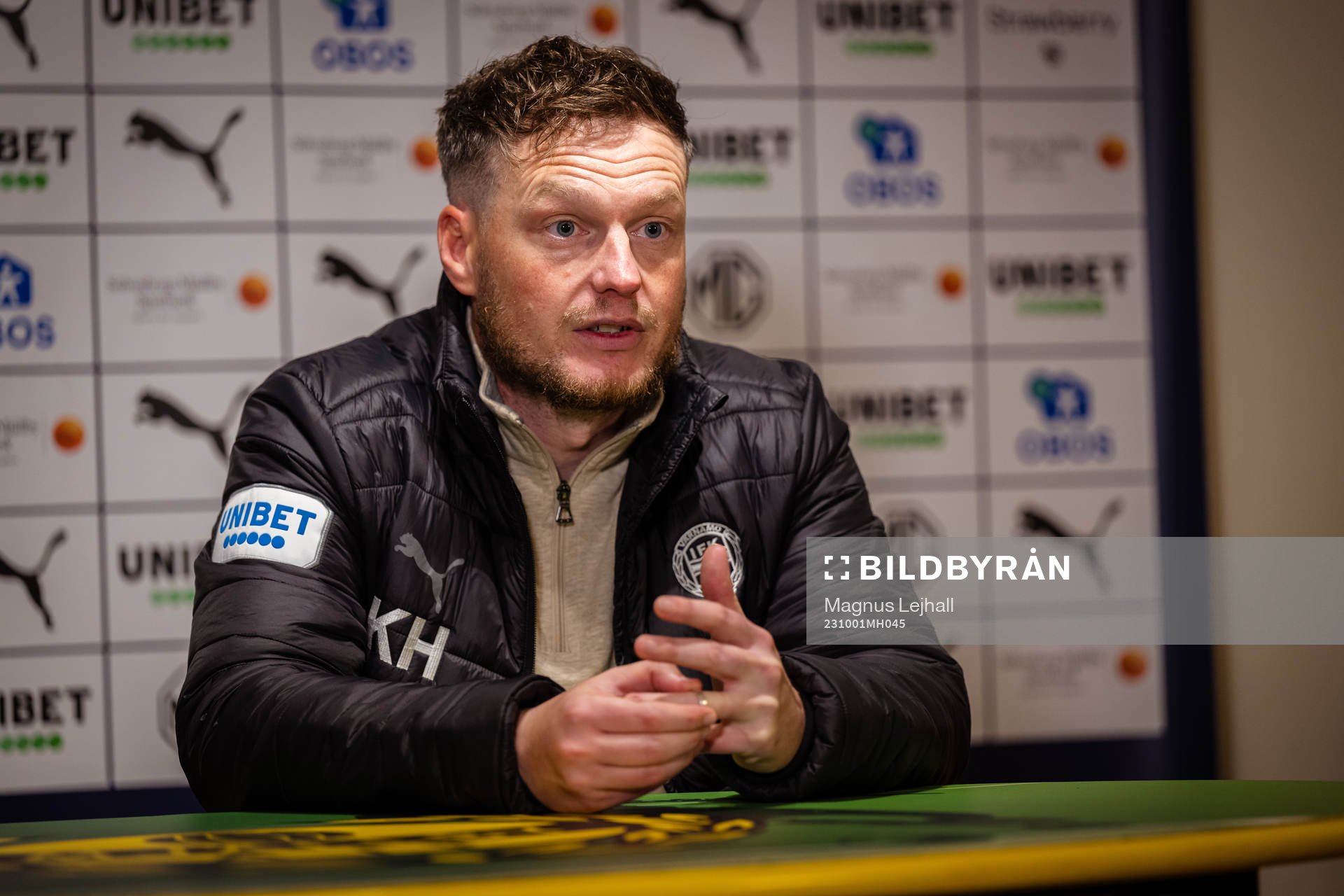 Värnamos tränare Kim Hellberg