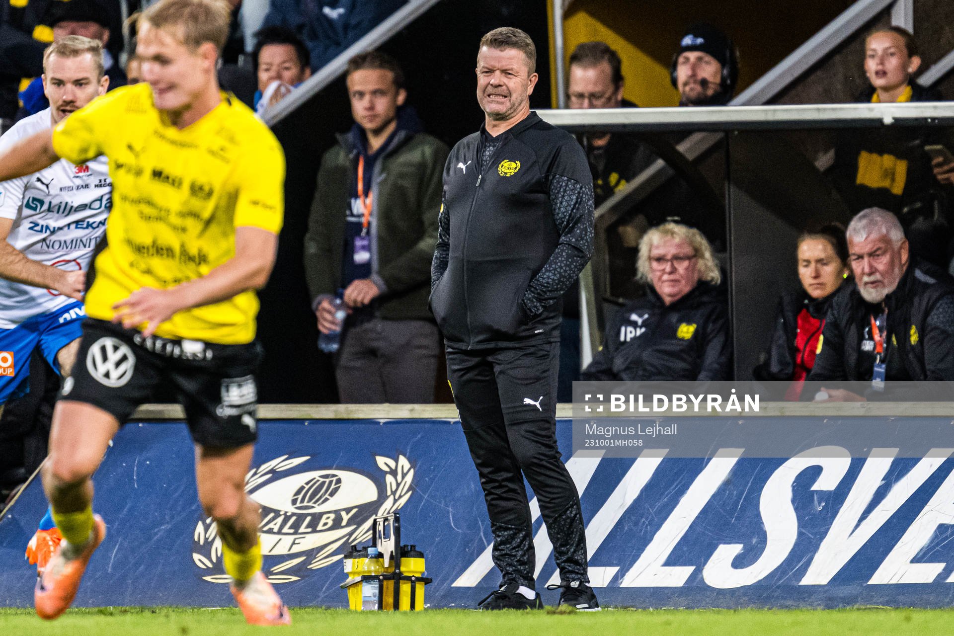 Mjällbys tränare Anders Torstensson deppar
