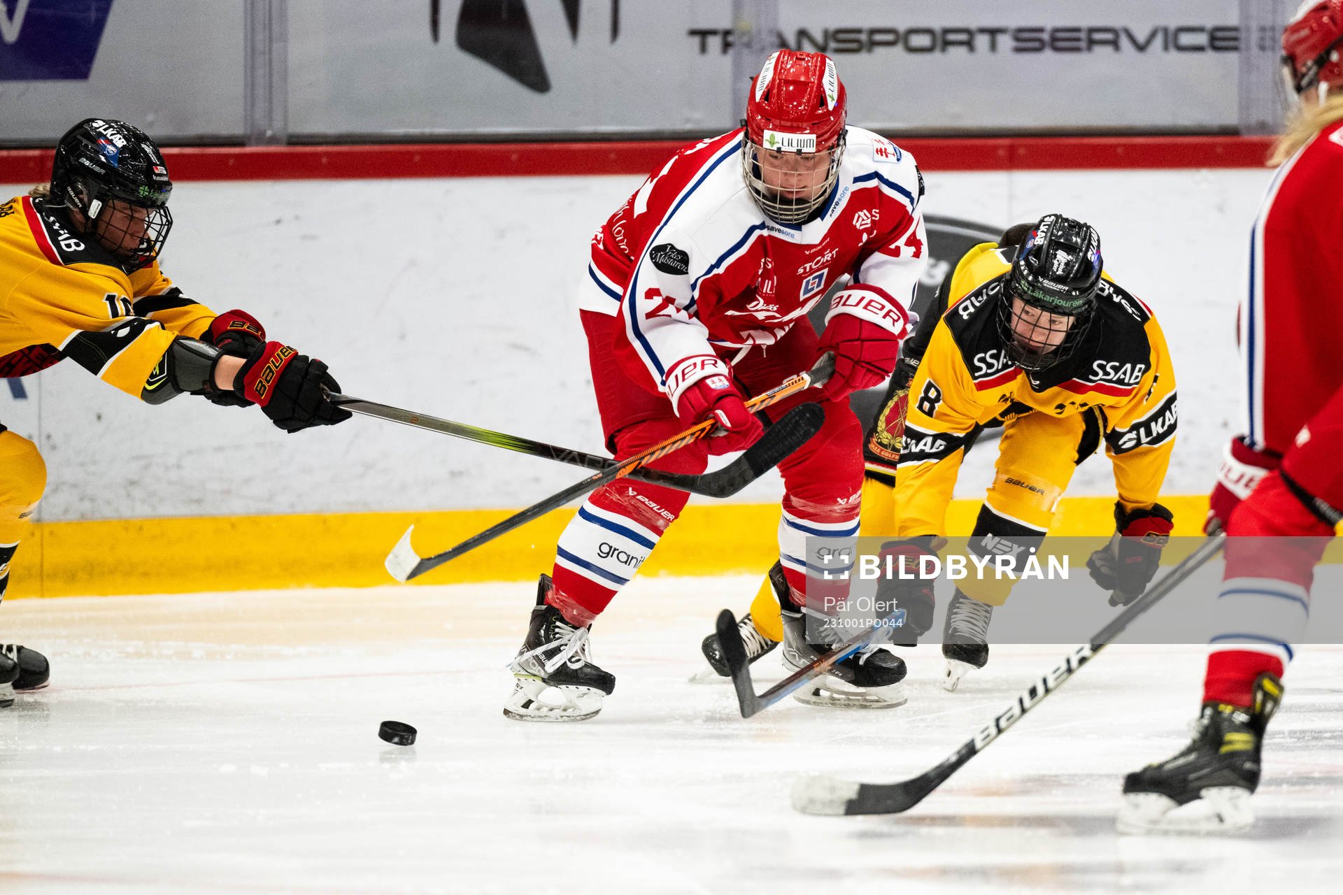 Timrås Jessica Vonruden och Luleås Hedvig Sturk