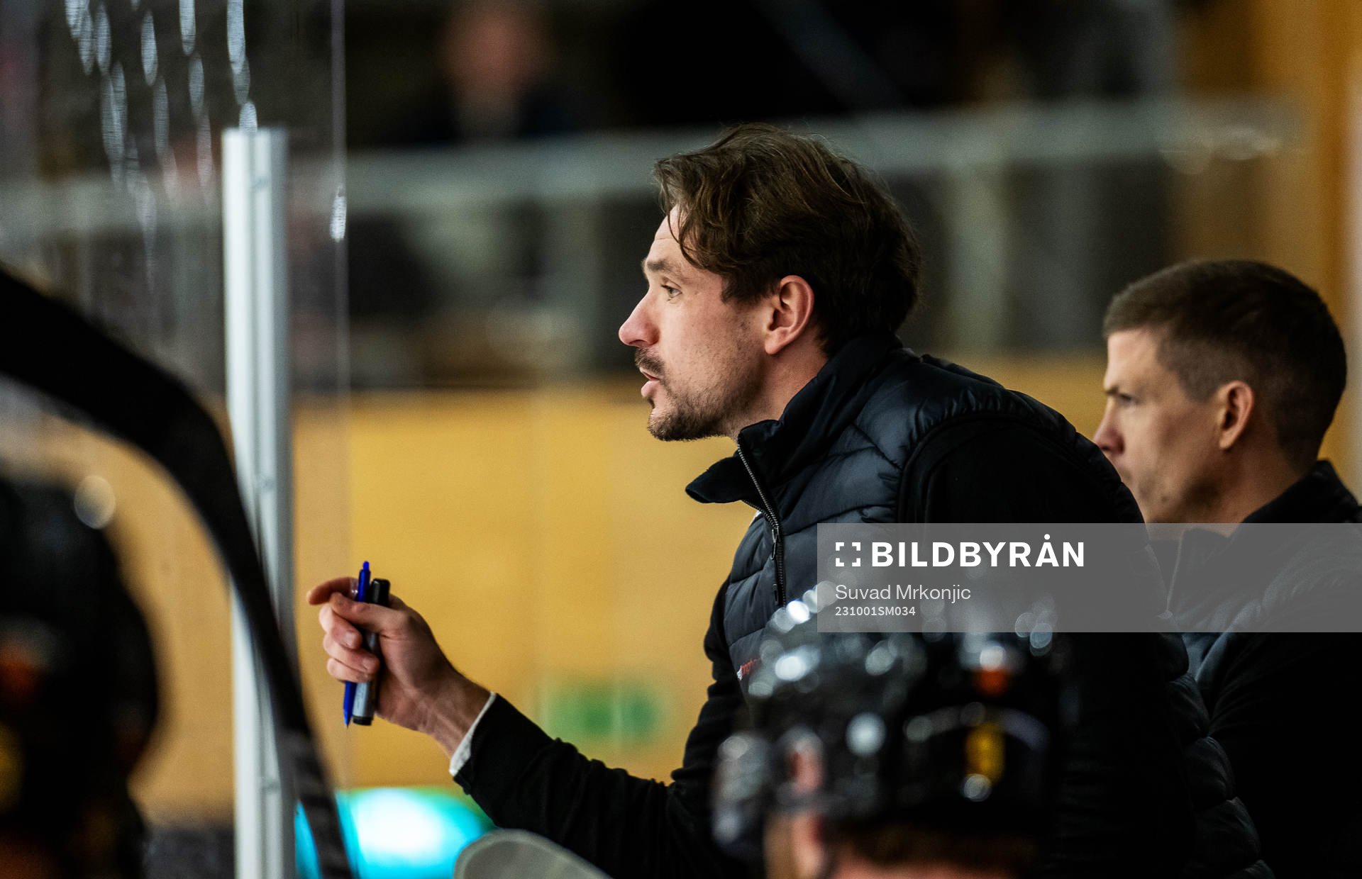 Alvestas tränare Björn Karlsson